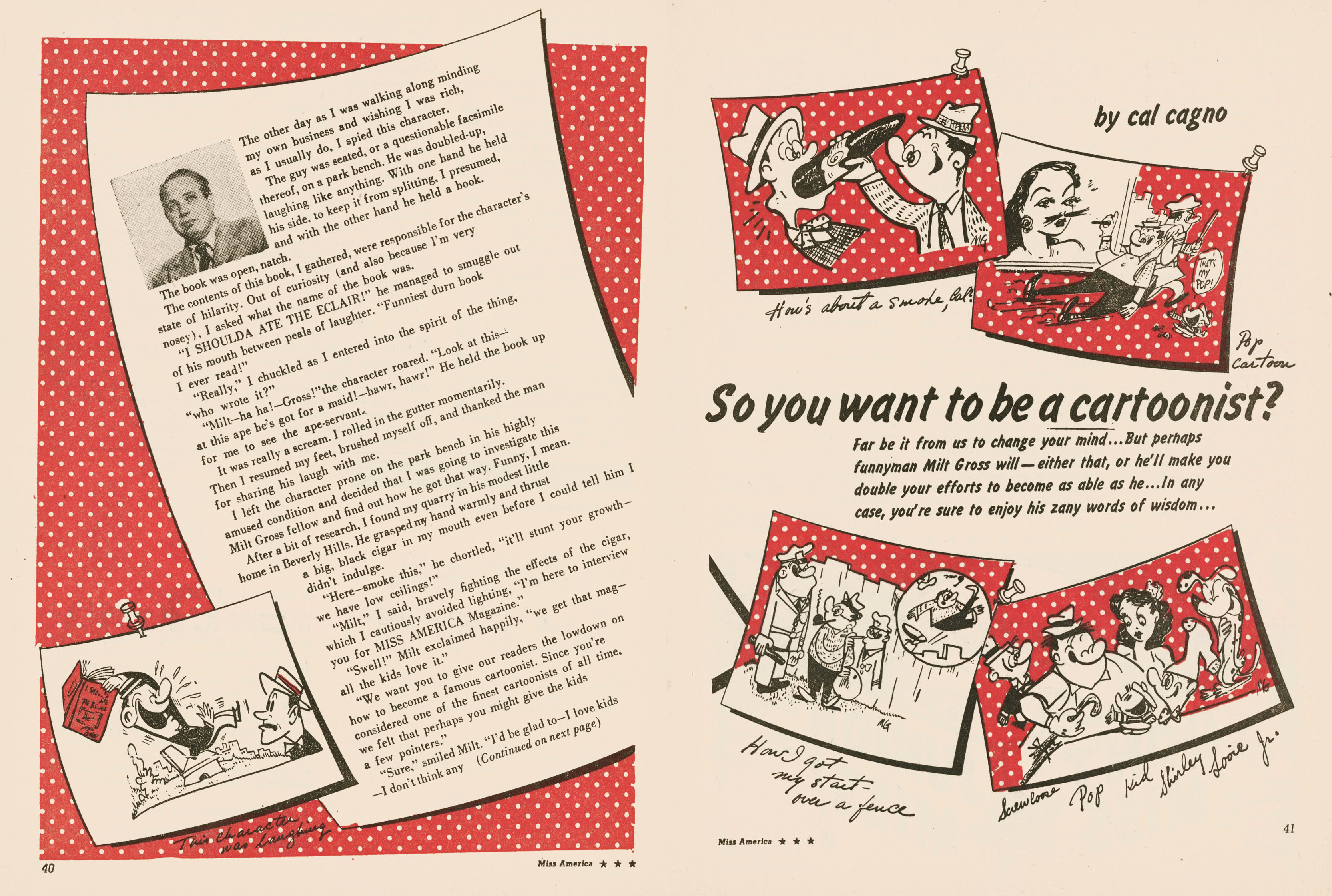 Read online Miss America Magazine comic -  Issue #32 - 34