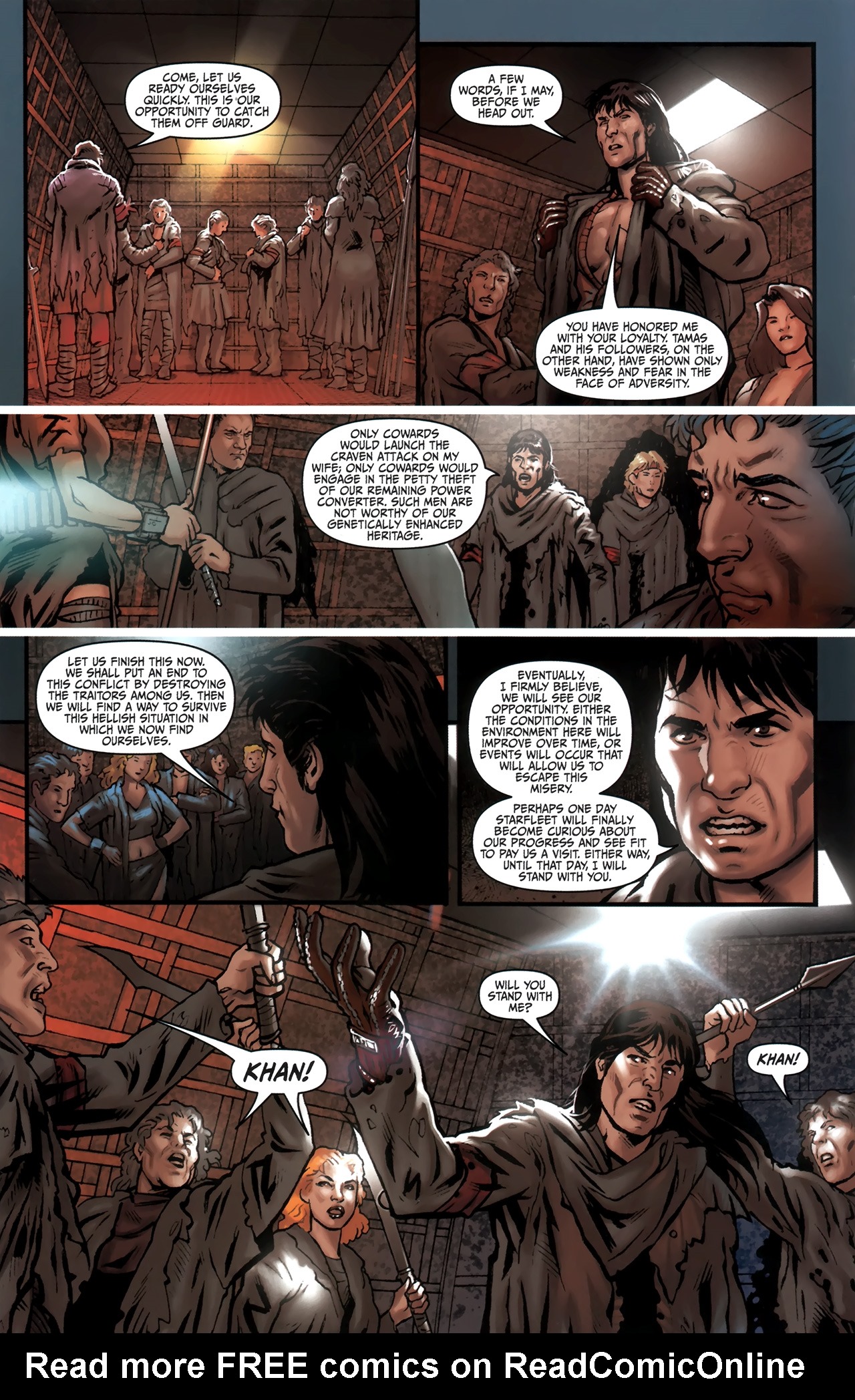 Read online Star Trek: Khan Ruling in Hell comic -  Issue #4 - 10