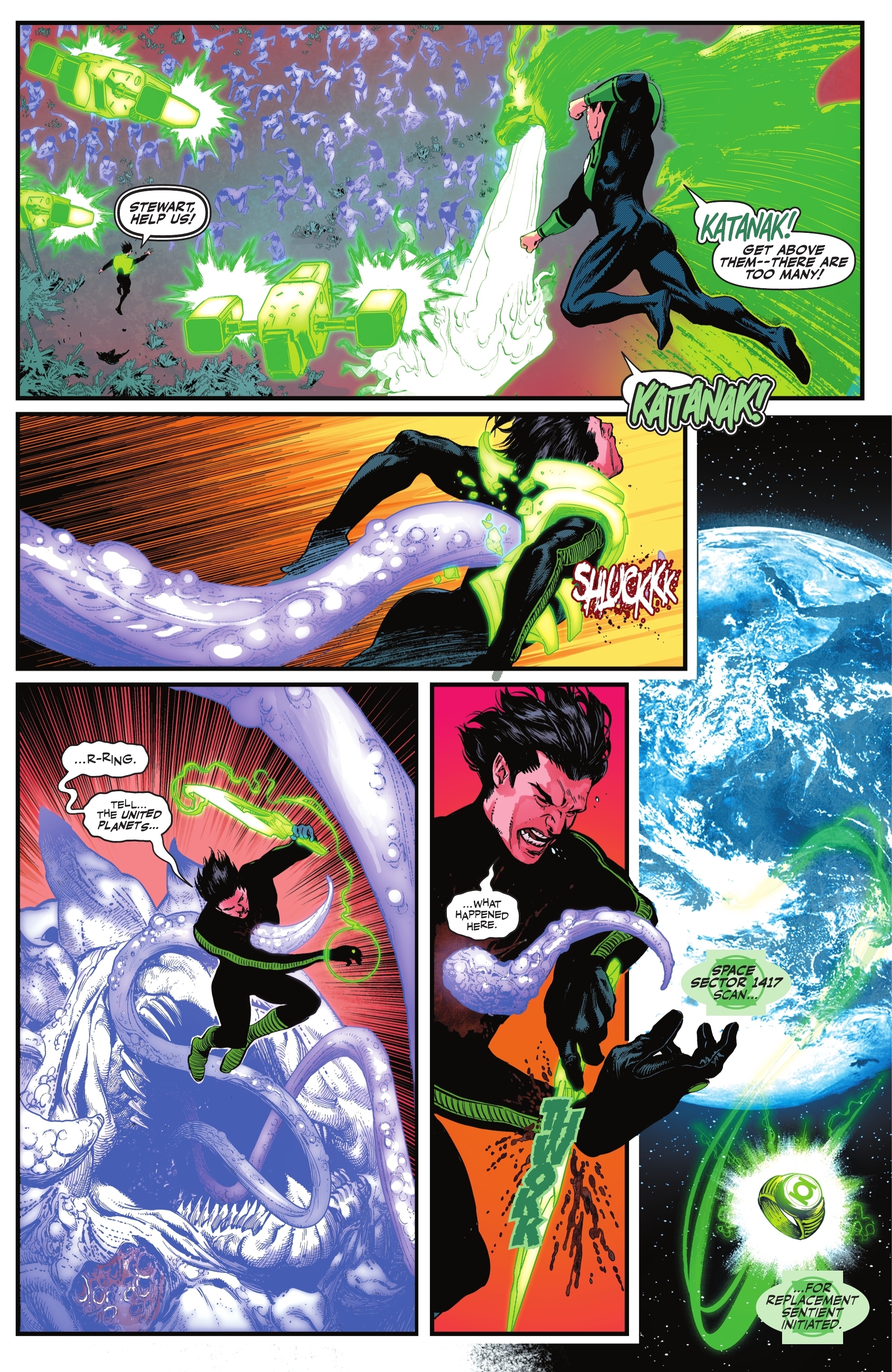 Read online Green Lantern: War Journal comic -  Issue #6 - 11