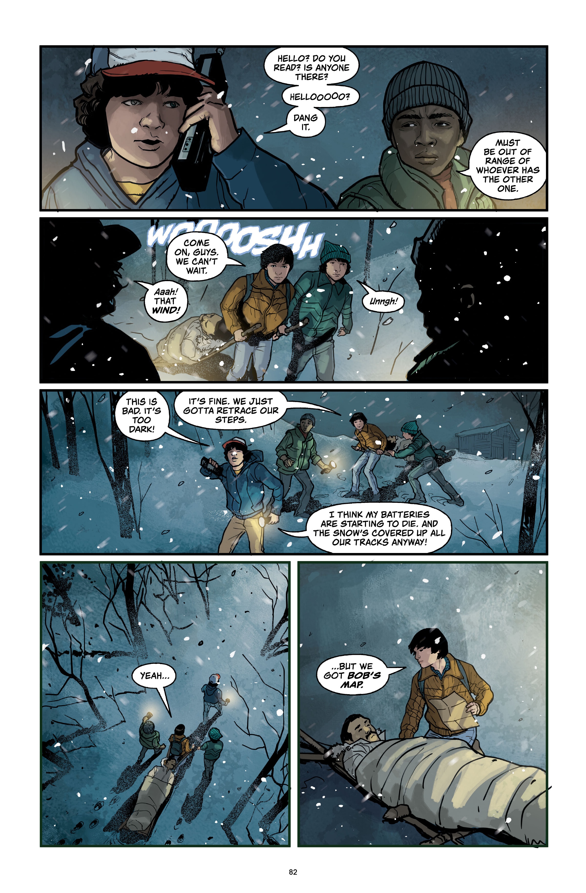 Read online Stranger Things Library Edition comic -  Issue # TPB 3 (Part 1) - 82