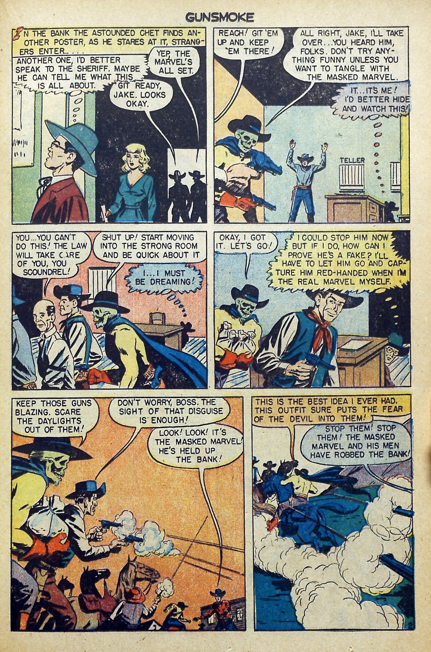 Read online Gunsmoke comic -  Issue #9 - 21
