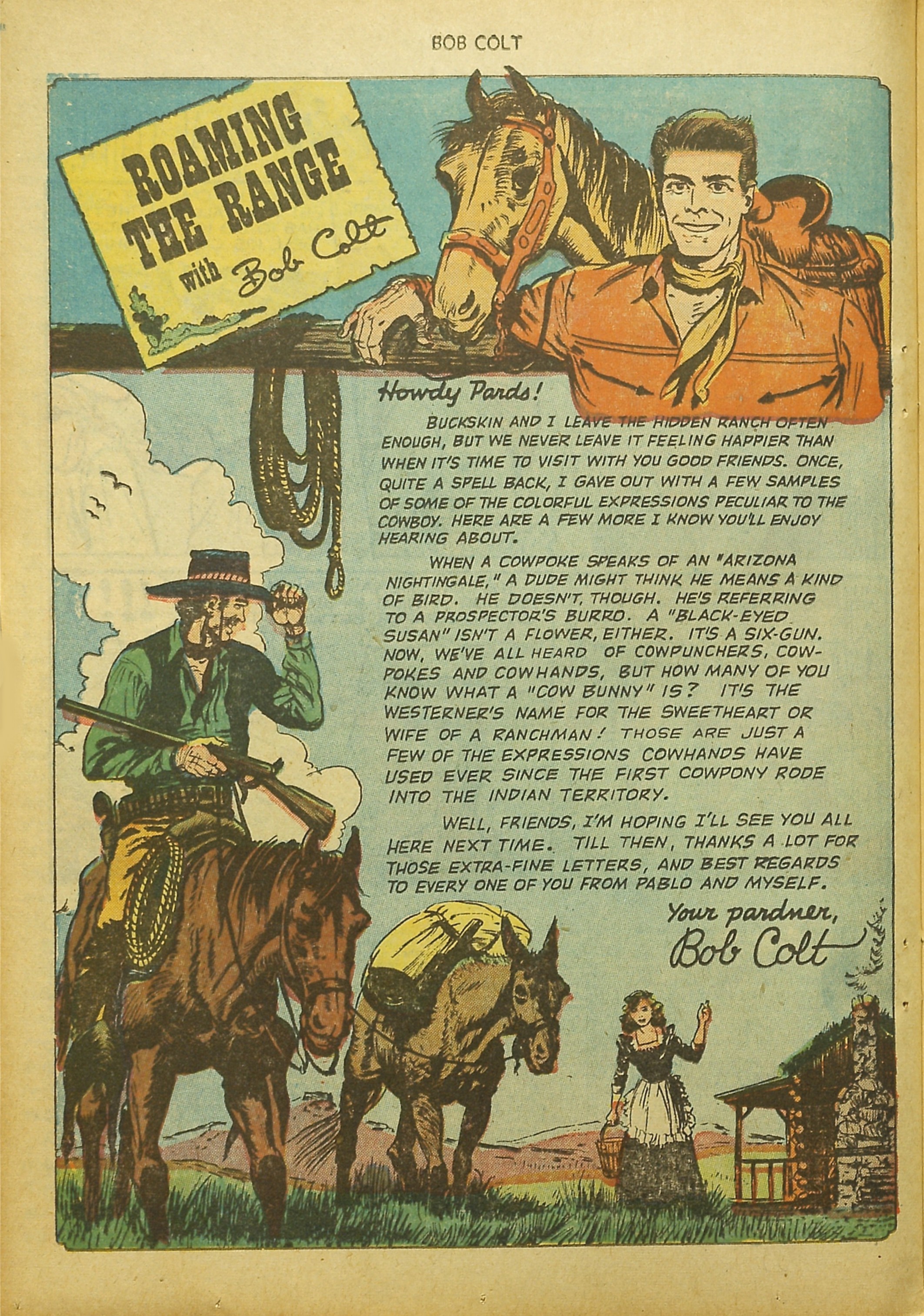 Read online Bob Colt Western comic -  Issue #9 - 24