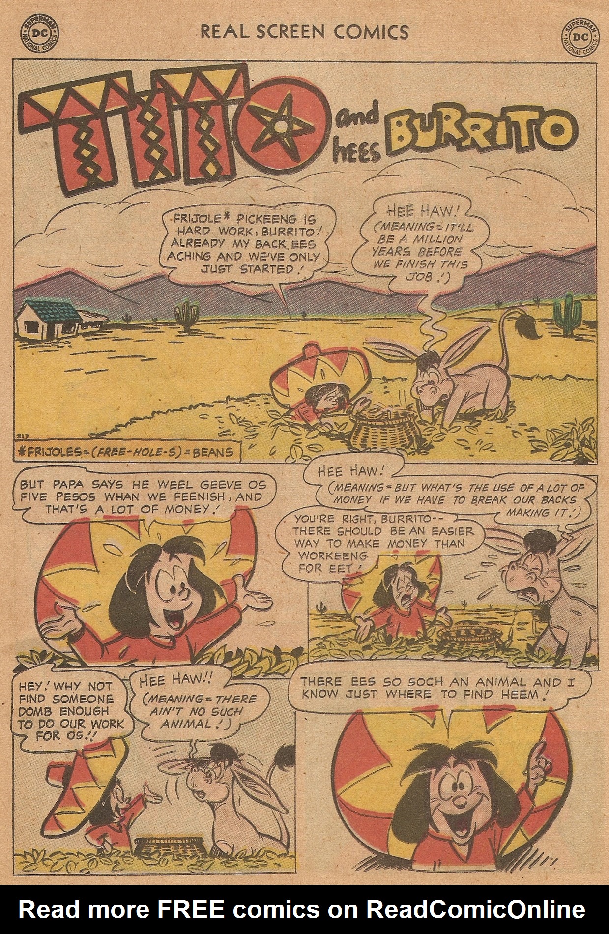 Read online Real Screen Comics comic -  Issue #123 - 21
