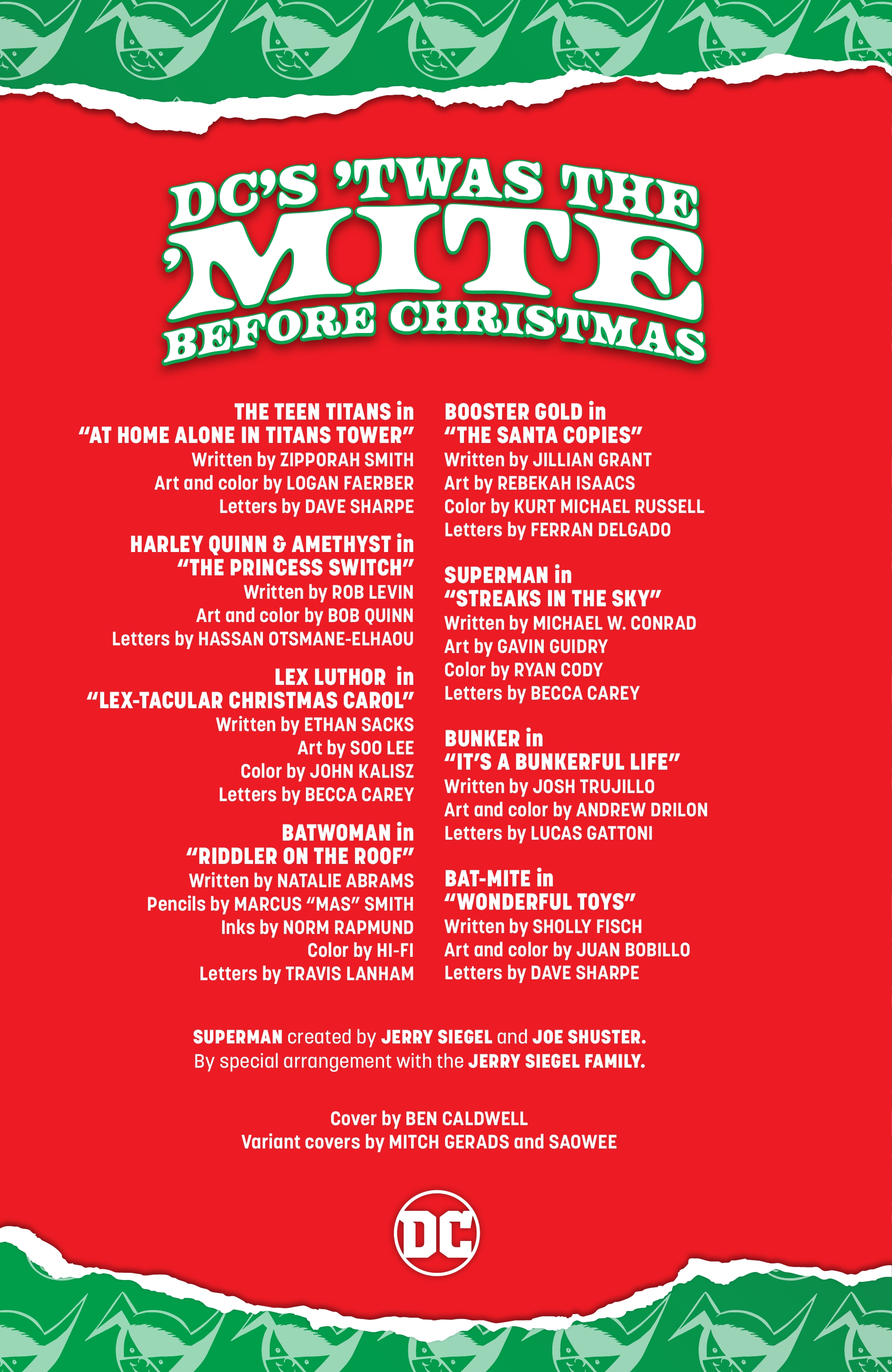 Read online DC's 'Twas the 'Mite Before Christmas comic -  Issue # TPB - 3