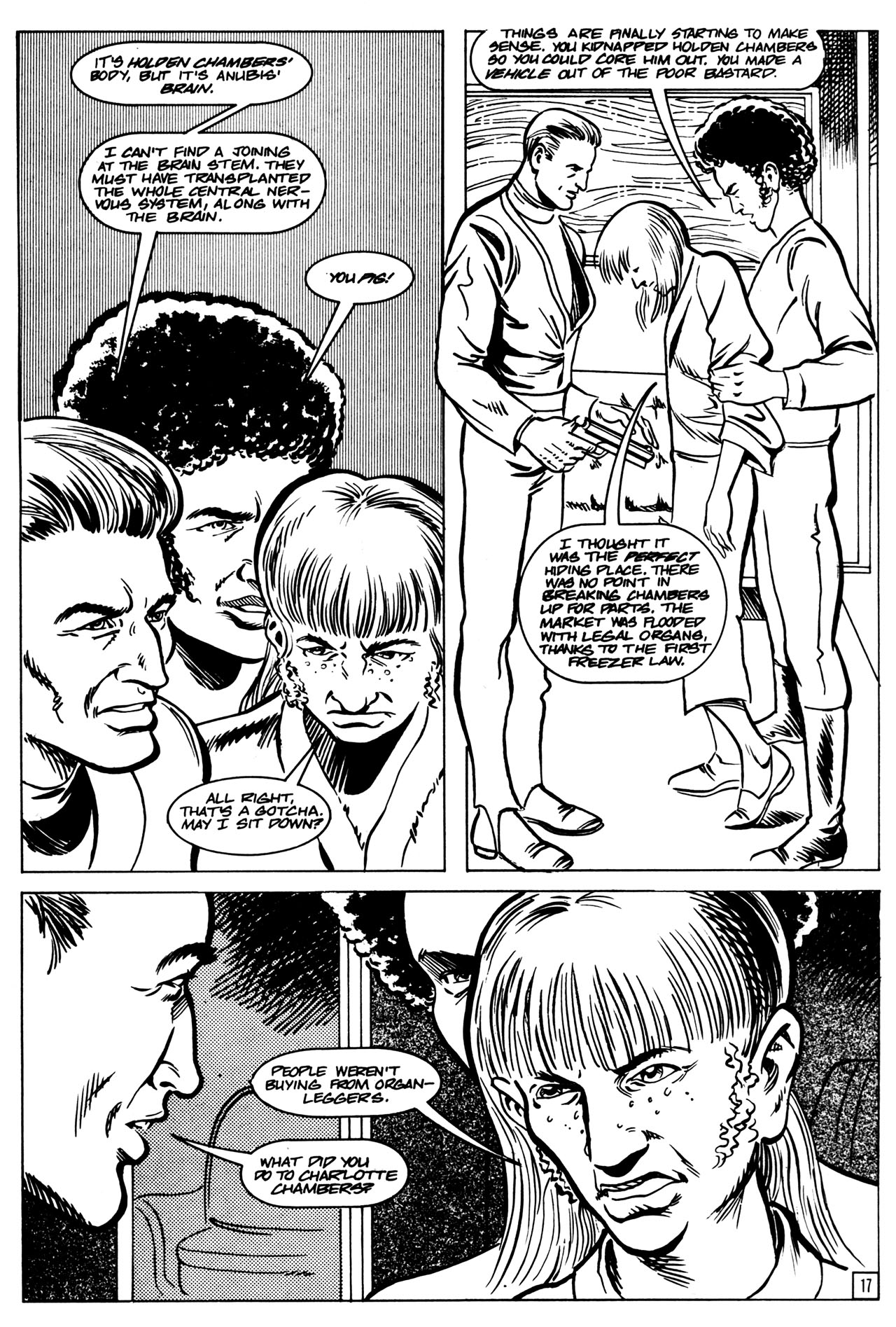 Read online The Defenseless Dead comic -  Issue #3 - 21