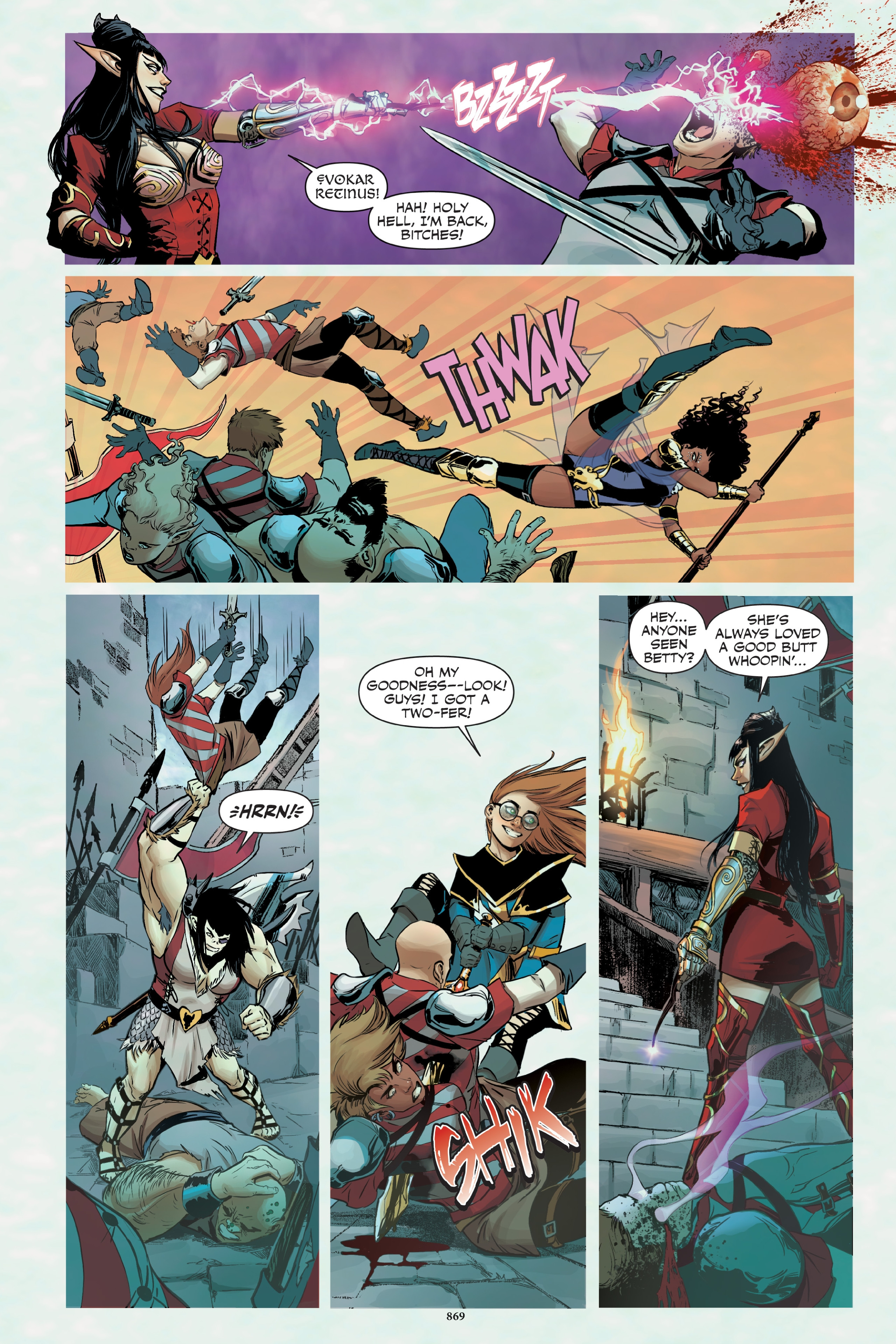Read online Rat Queens Omnibus comic -  Issue # TPB (Part 9) - 50