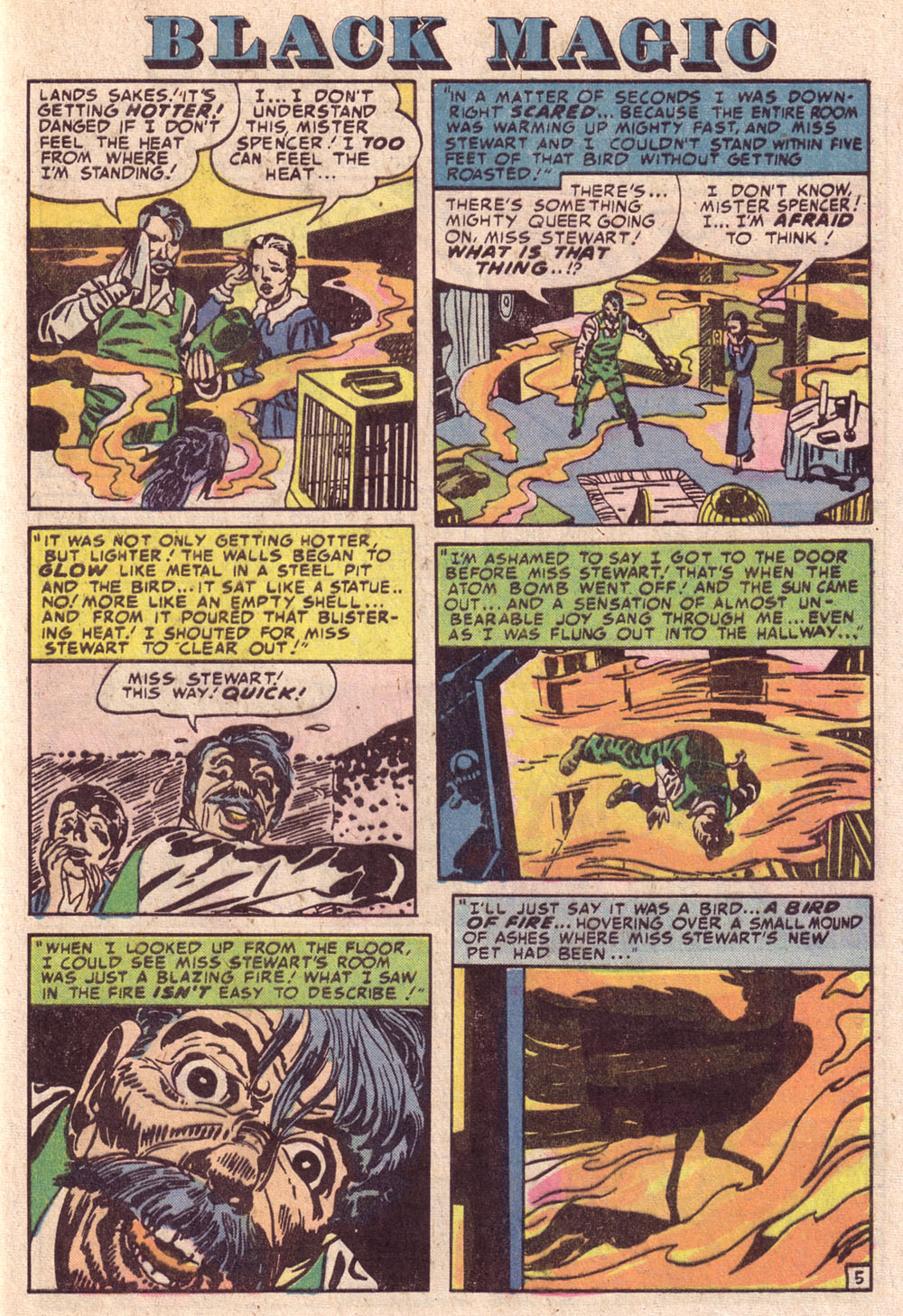 Read online Black Magic (1973) comic -  Issue #5 - 9