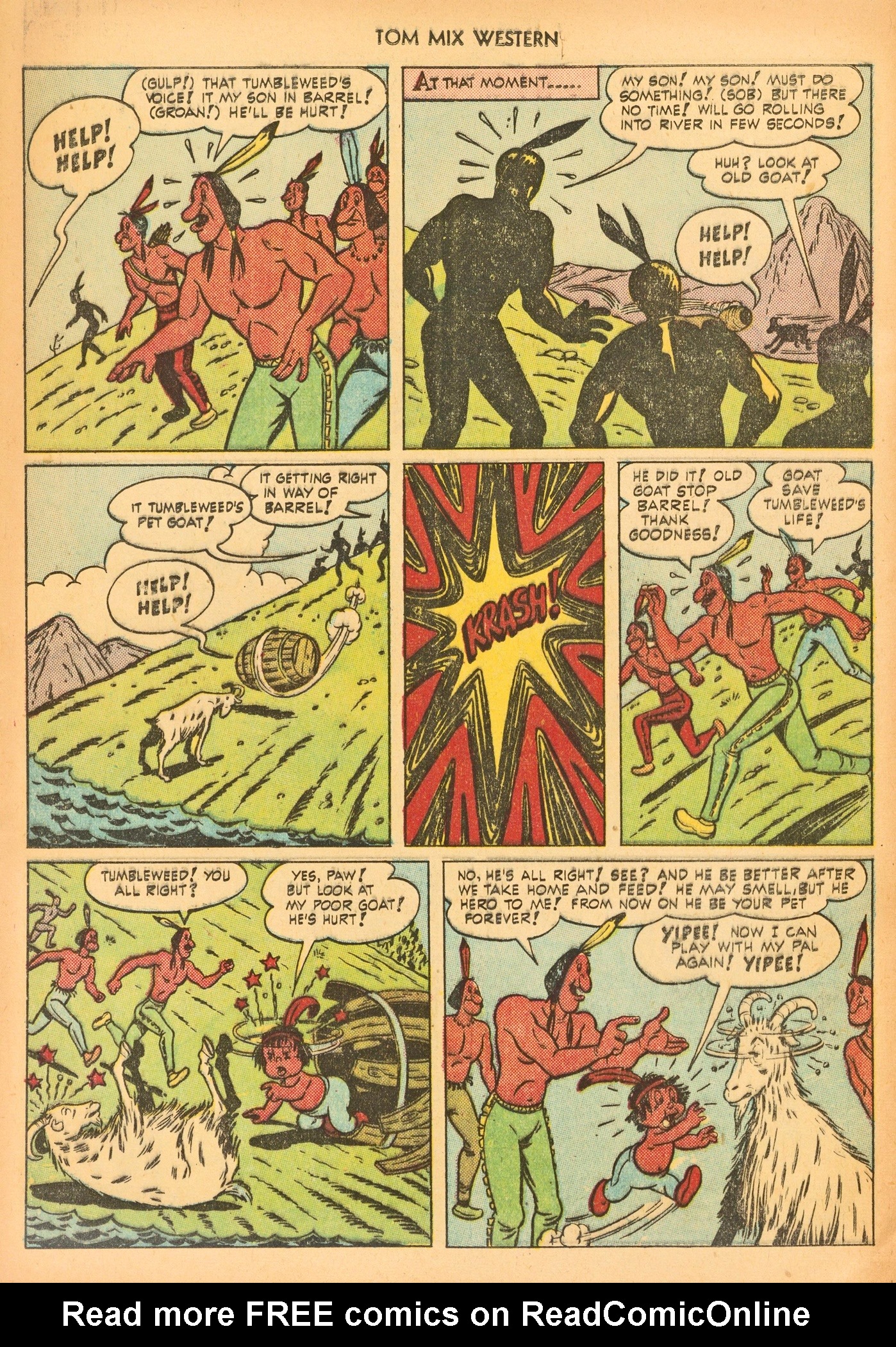 Read online Tom Mix Western (1948) comic -  Issue #43 - 24