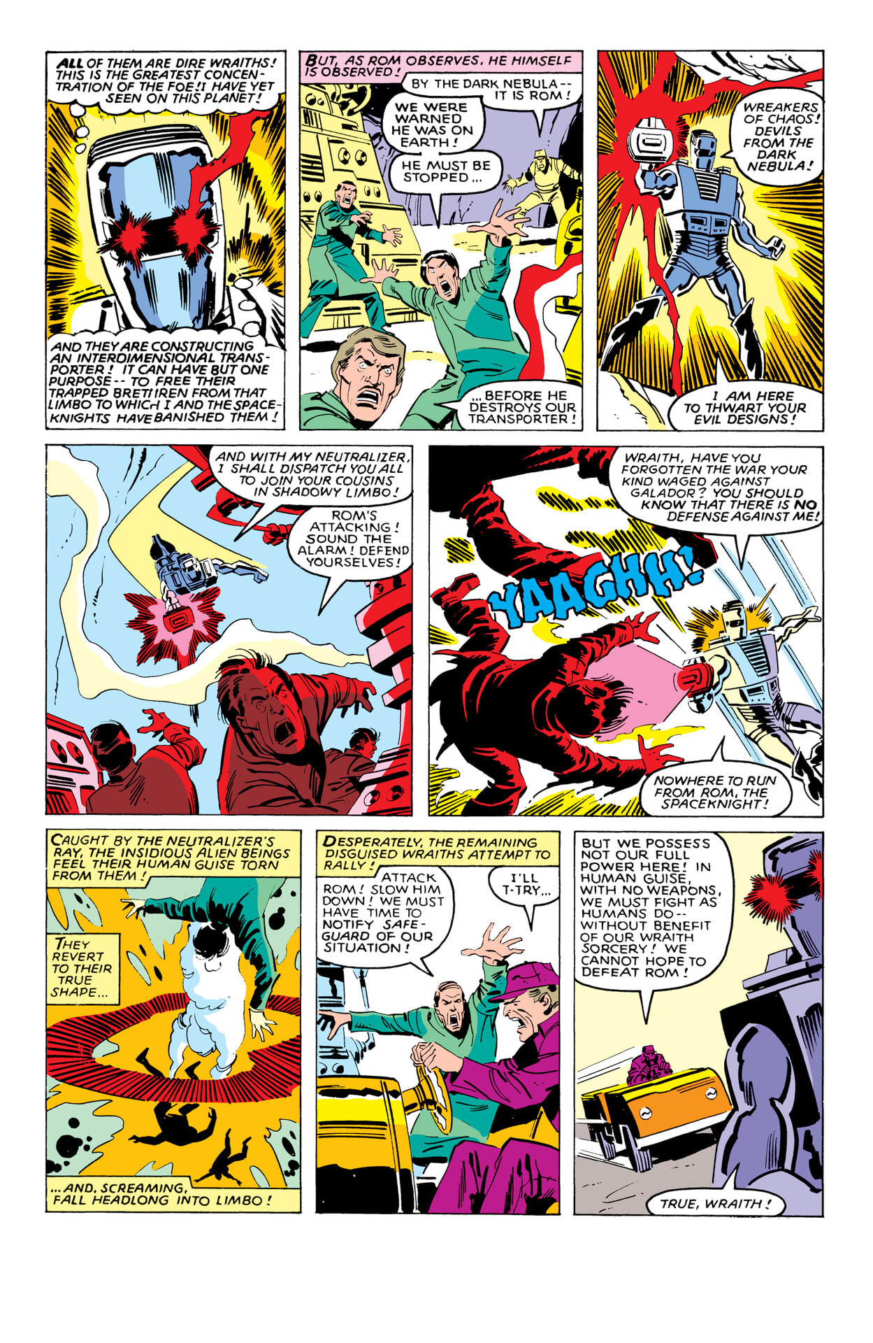 Read online Rom: The Original Marvel Years Omnibus comic -  Issue # TPB (Part 1) - 64