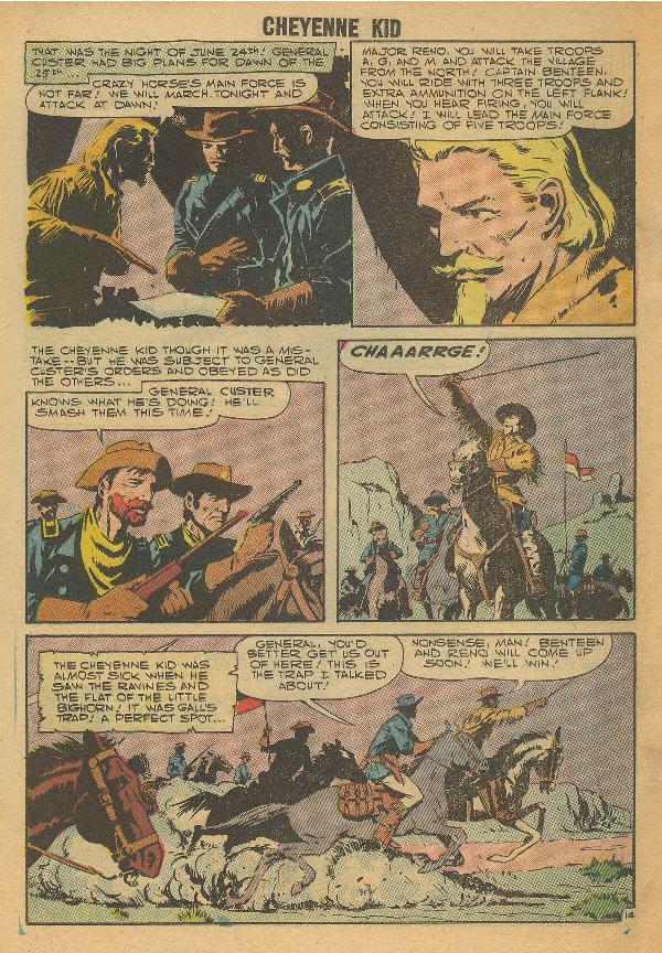 Read online Cheyenne Kid comic -  Issue #10 - 19