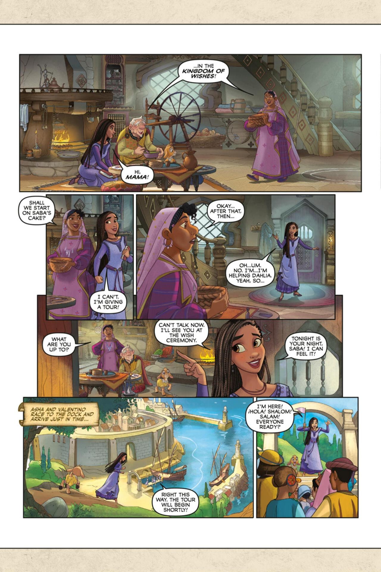 Read online Disney Wish: The Graphic Novel comic -  Issue # Full - 4