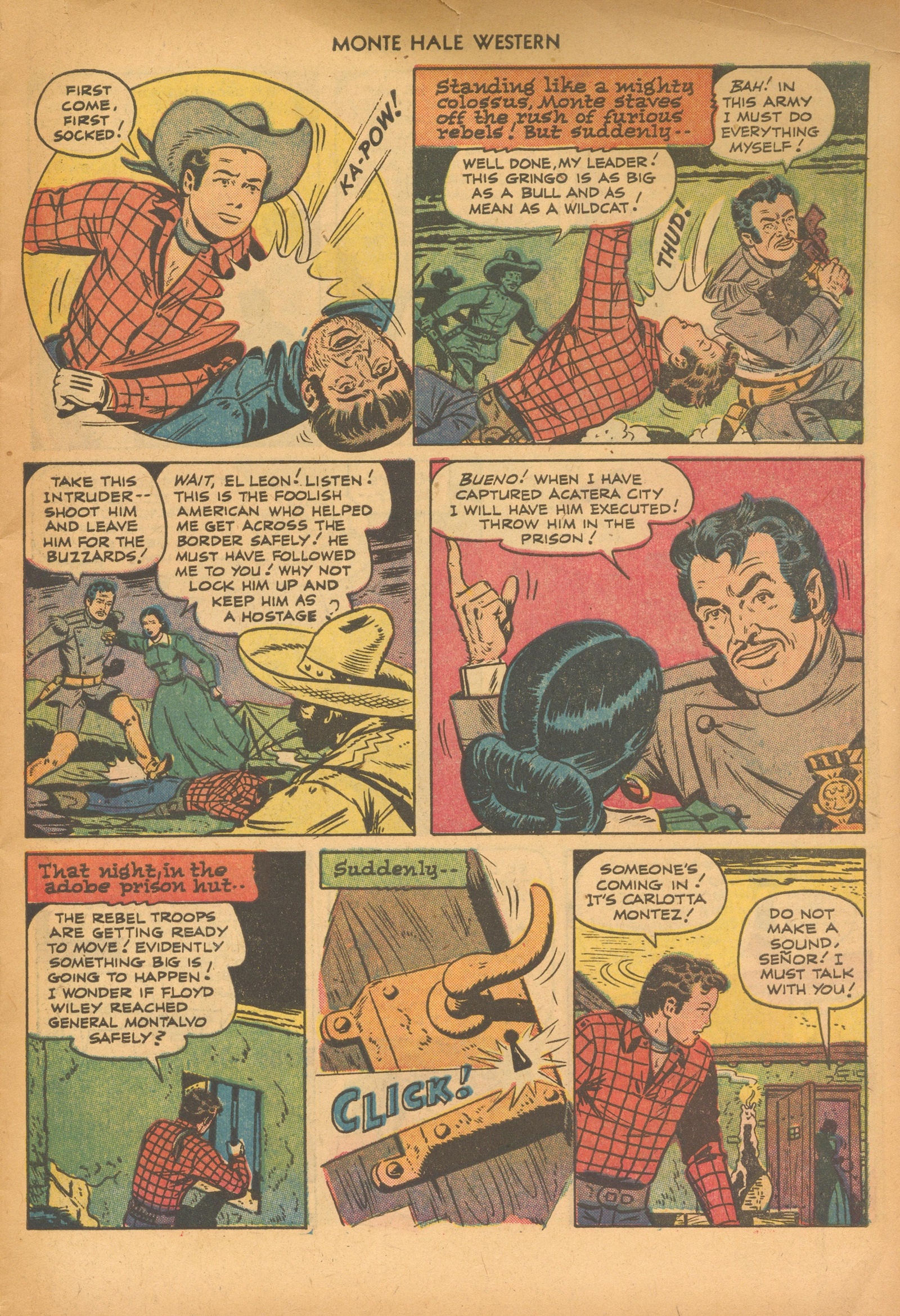 Read online Monte Hale Western comic -  Issue #72 - 7