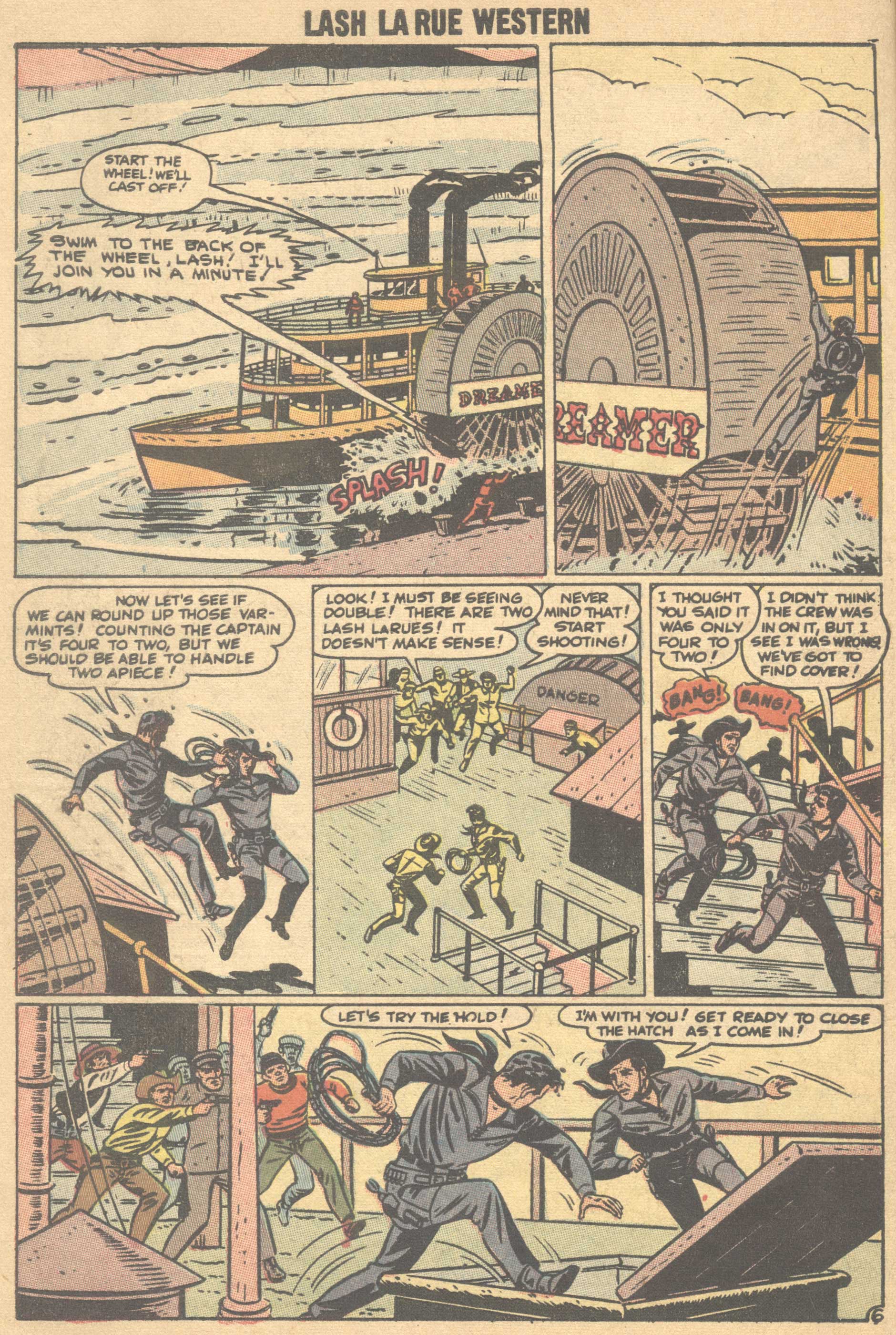 Read online Lash Larue Western (1949) comic -  Issue #66 - 31