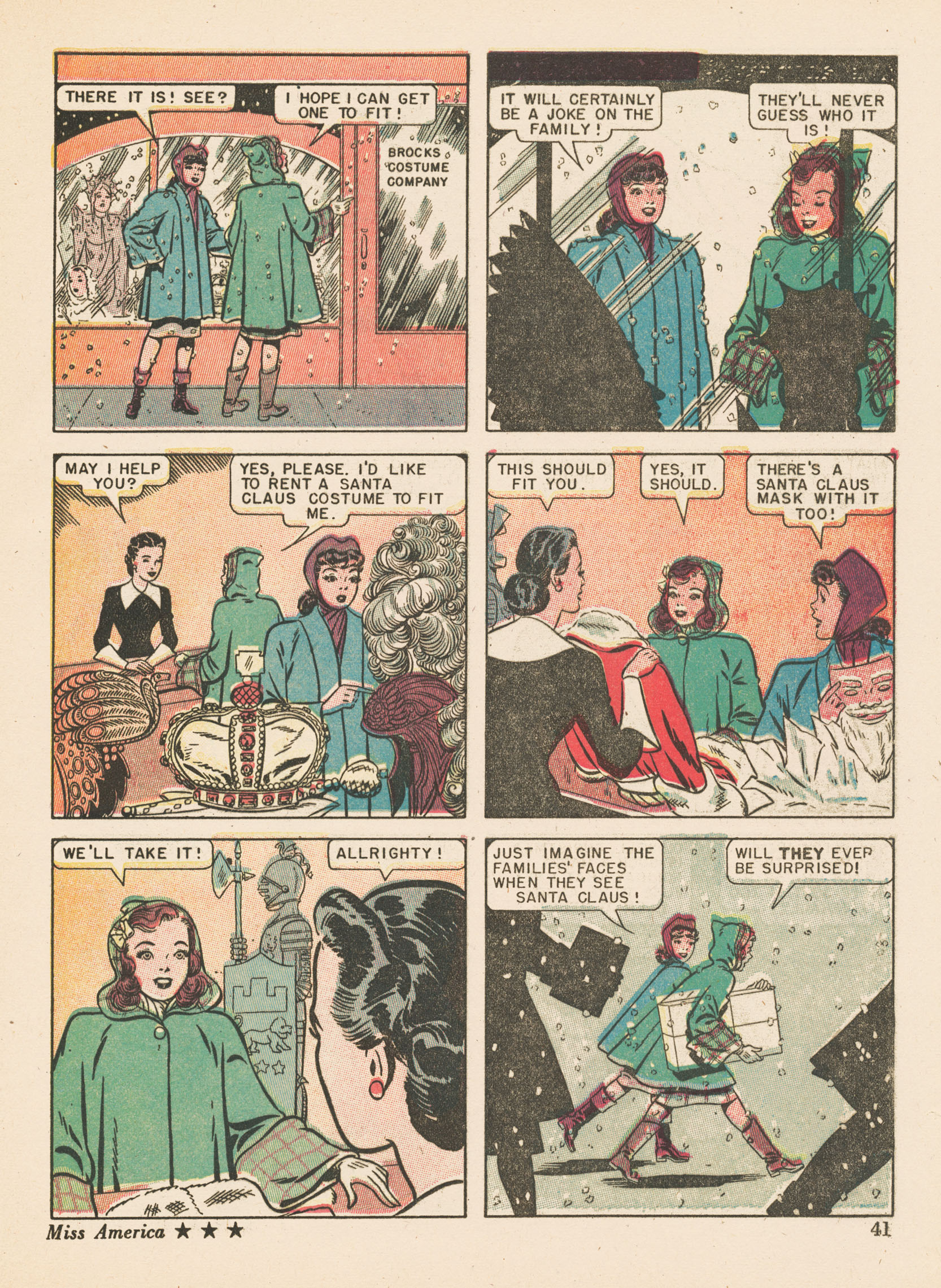 Read online Miss America Magazine comic -  Issue #26 - 32