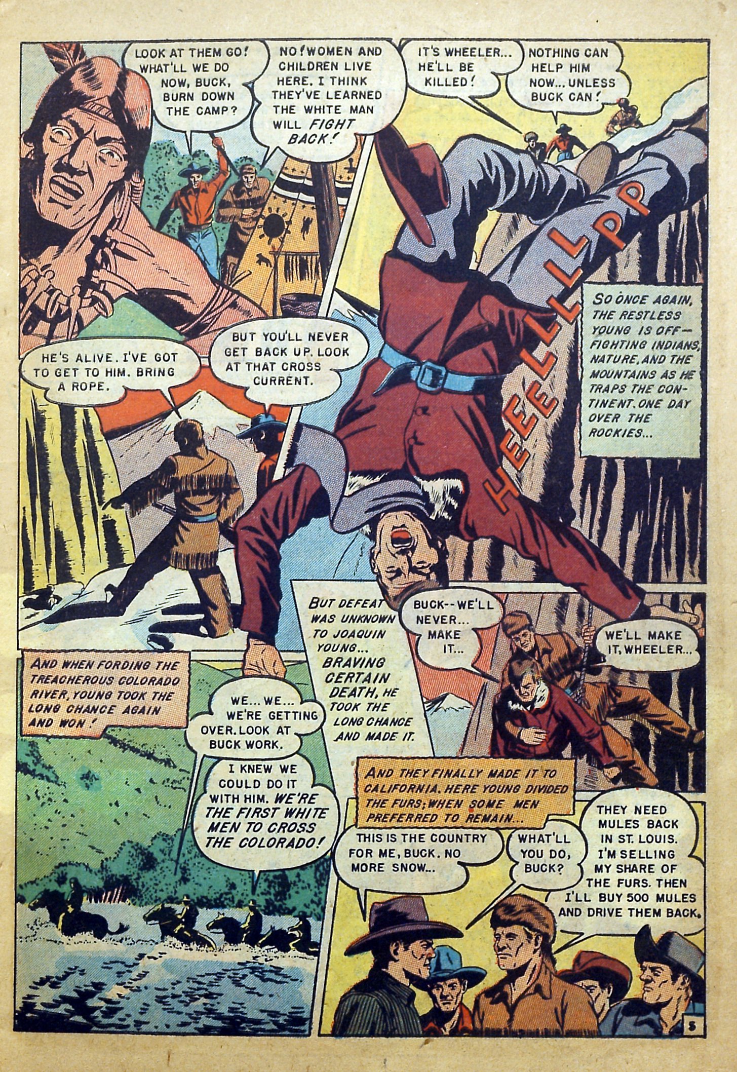 Read online Indian Fighter comic -  Issue #8 - 7