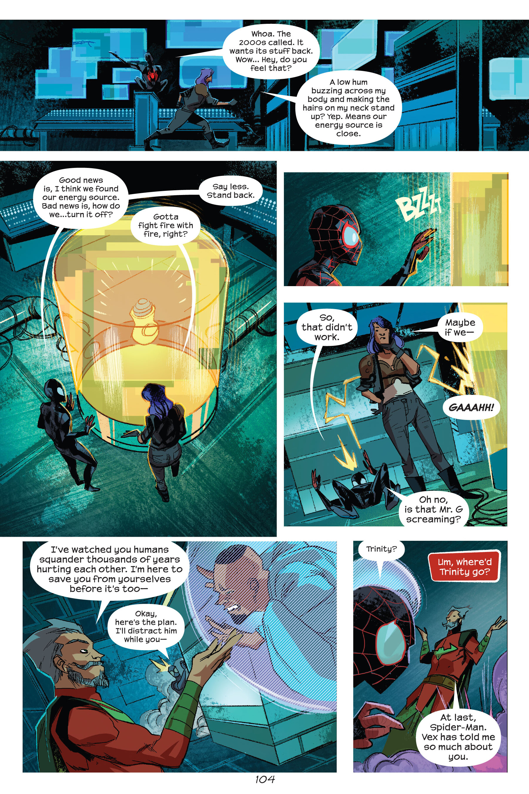 Read online Miles Morales: Stranger Tides comic -  Issue # TPB - 102