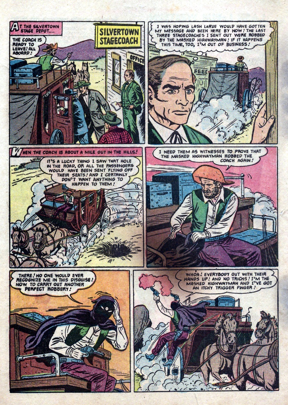 Read online Lash Larue Western (1949) comic -  Issue #55 - 3