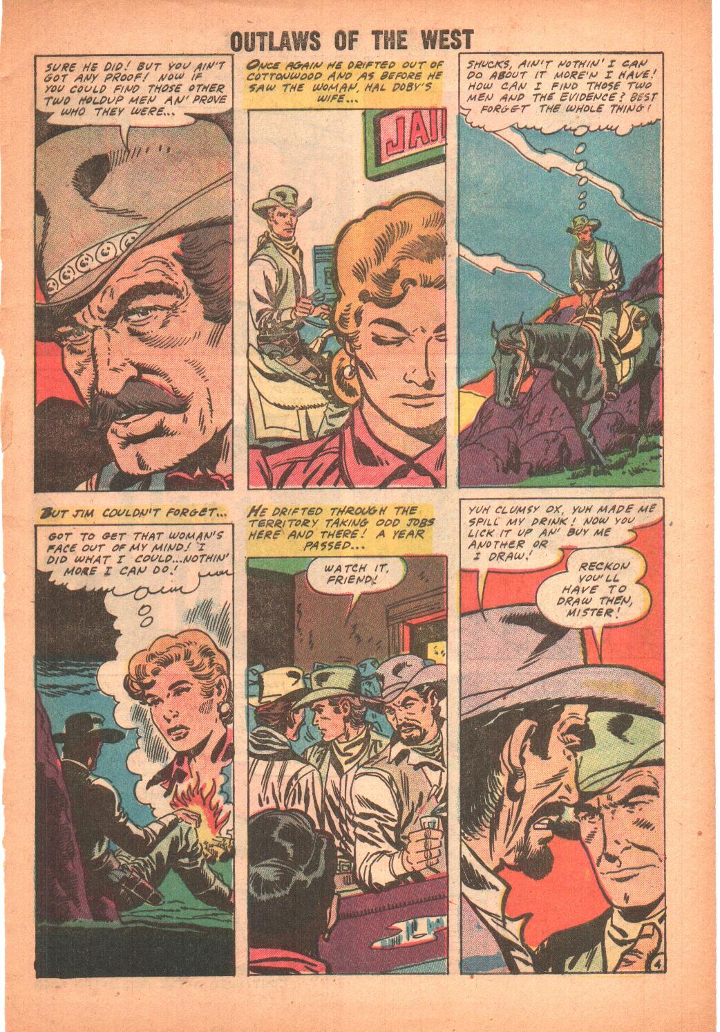 Read online Outlaws of the West comic -  Issue #21 - 30