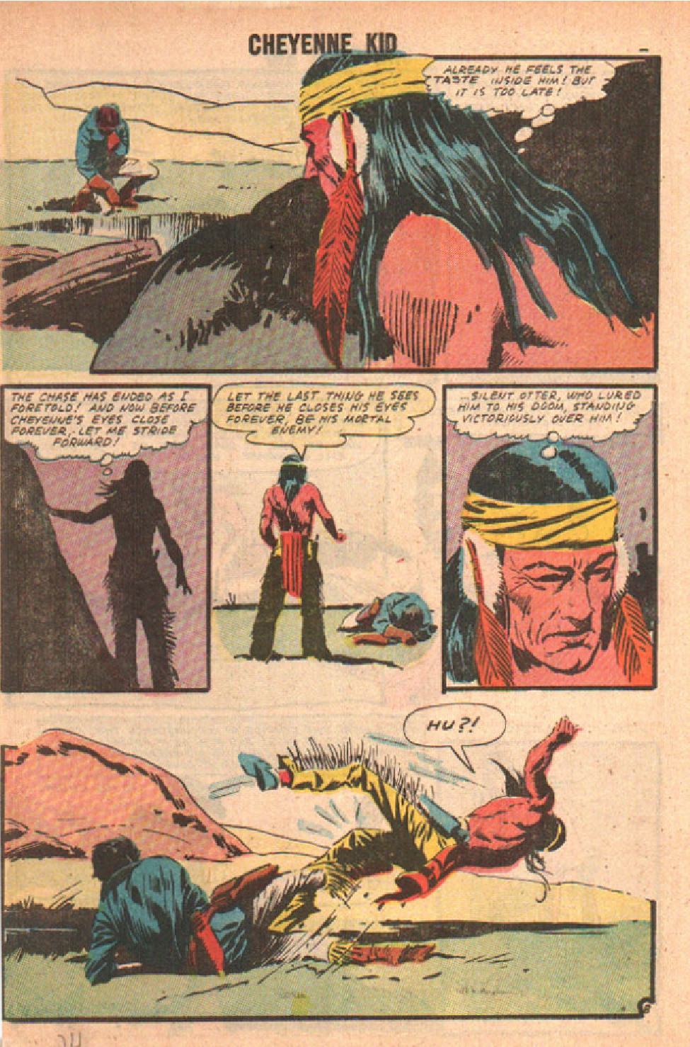 Read online Cheyenne Kid comic -  Issue #11 - 24
