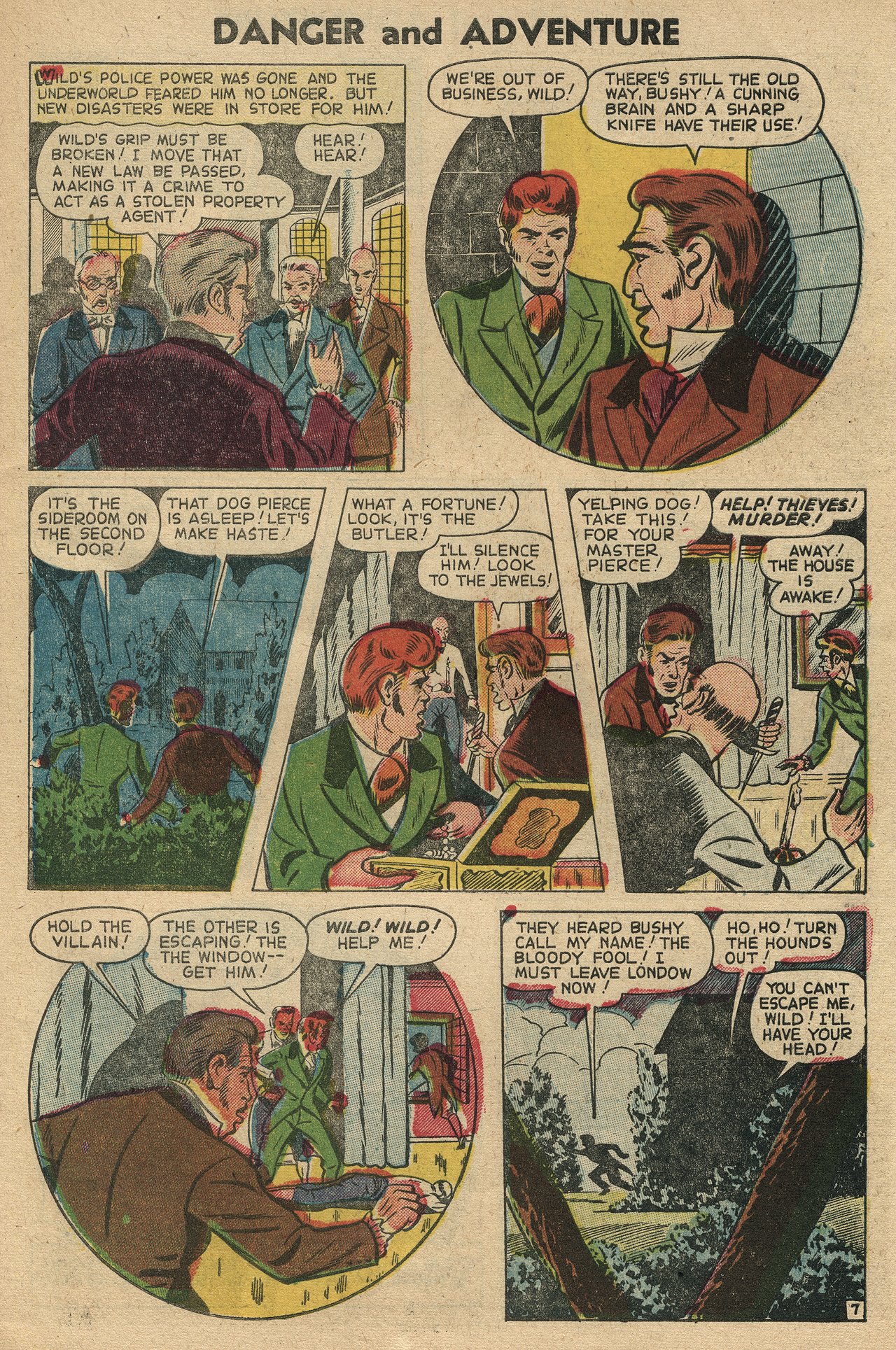 Read online Danger and Adventure comic -  Issue #22 - 31