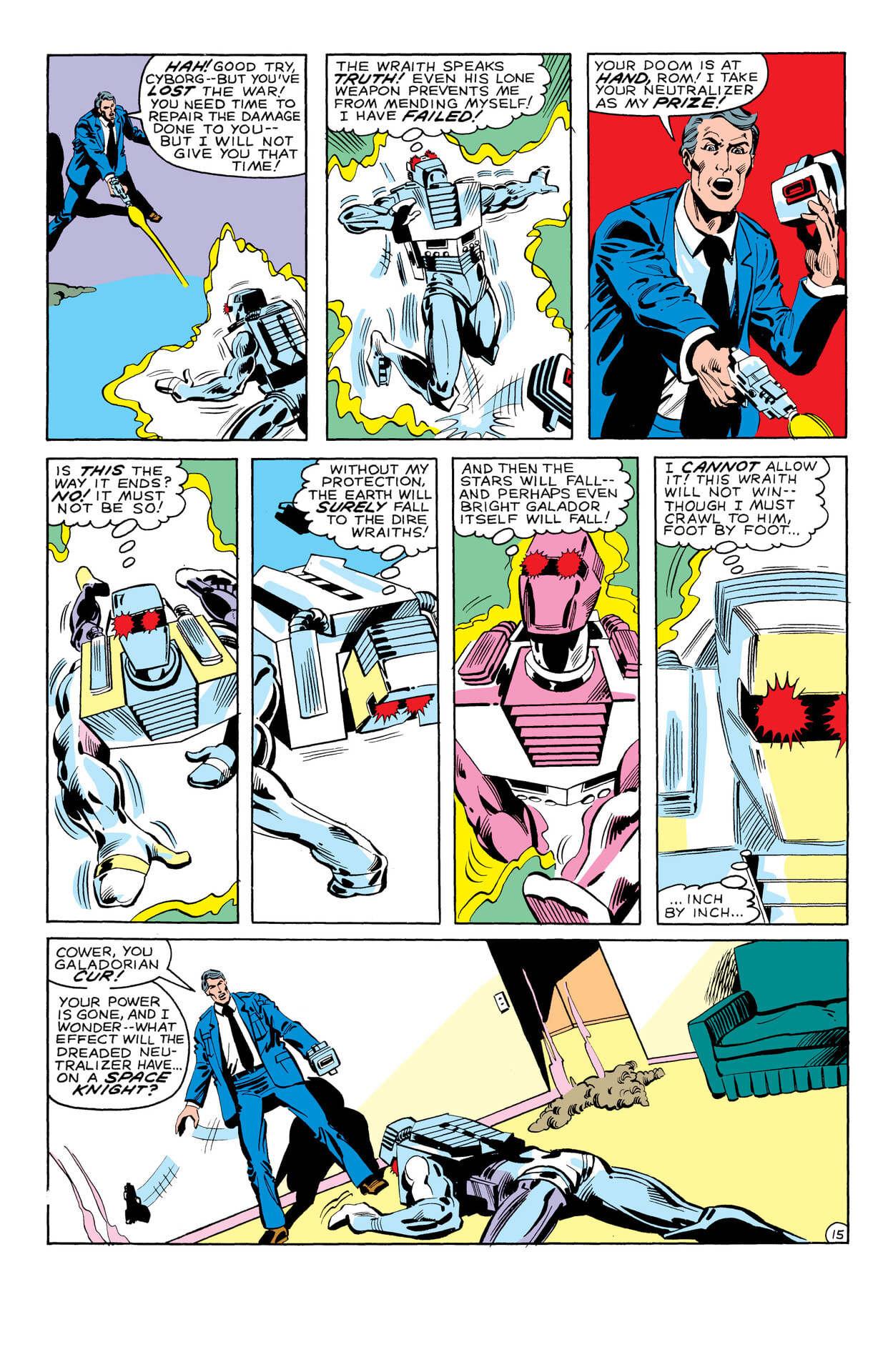 Read online Rom: The Original Marvel Years Omnibus comic -  Issue # TPB (Part 6) - 88