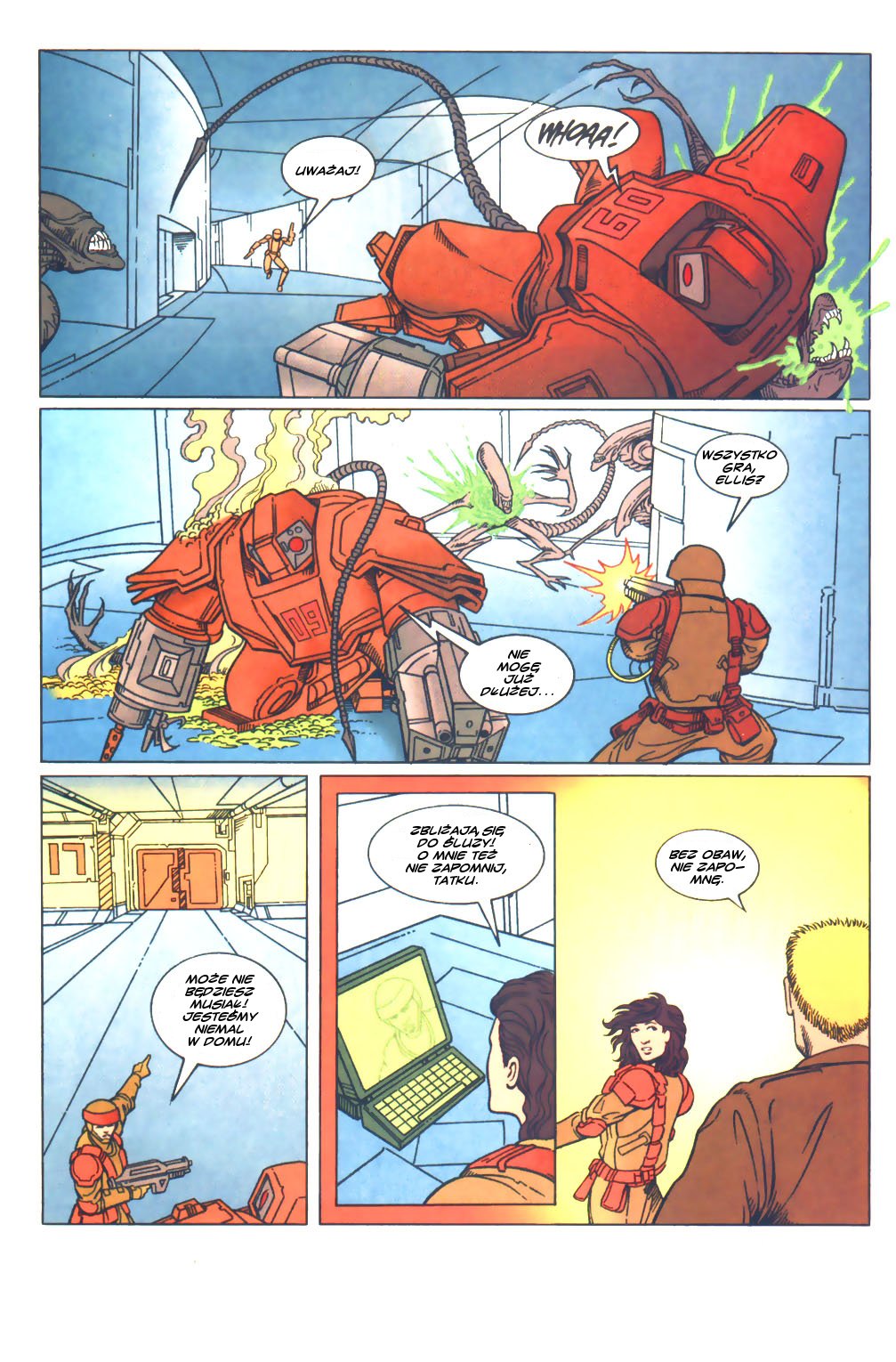 Read online Aliens: Berserker comic -  Issue #4 - 17