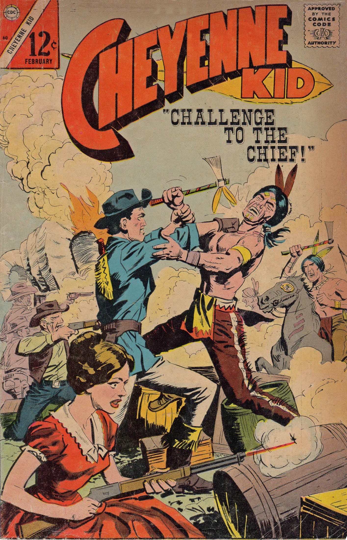 Read online Cheyenne Kid comic -  Issue #60 - 1