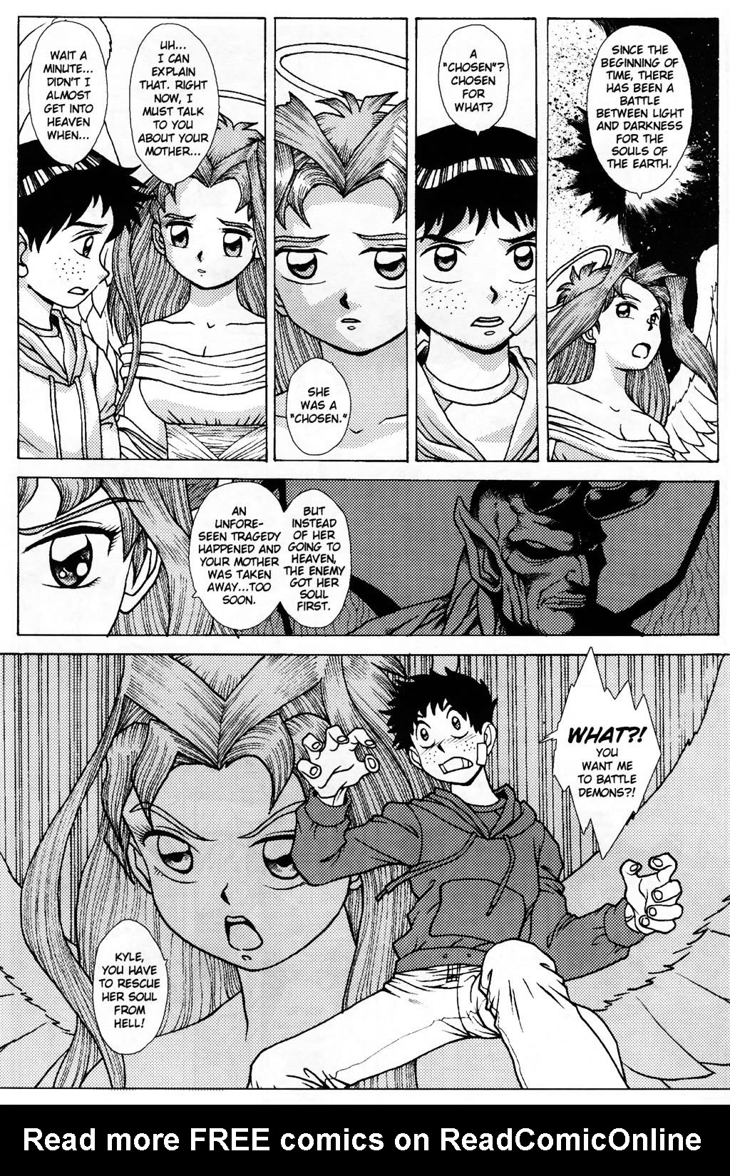 Read online Heaven Sent comic -  Issue #4 - 21