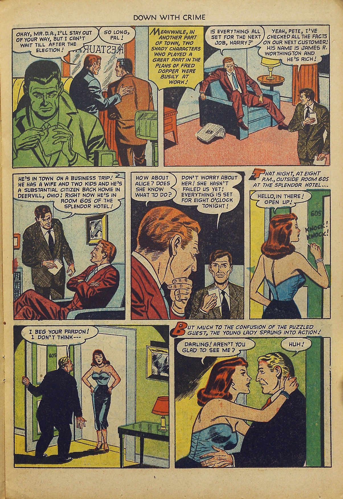 Read online Down With Crime comic -  Issue #7 - 15