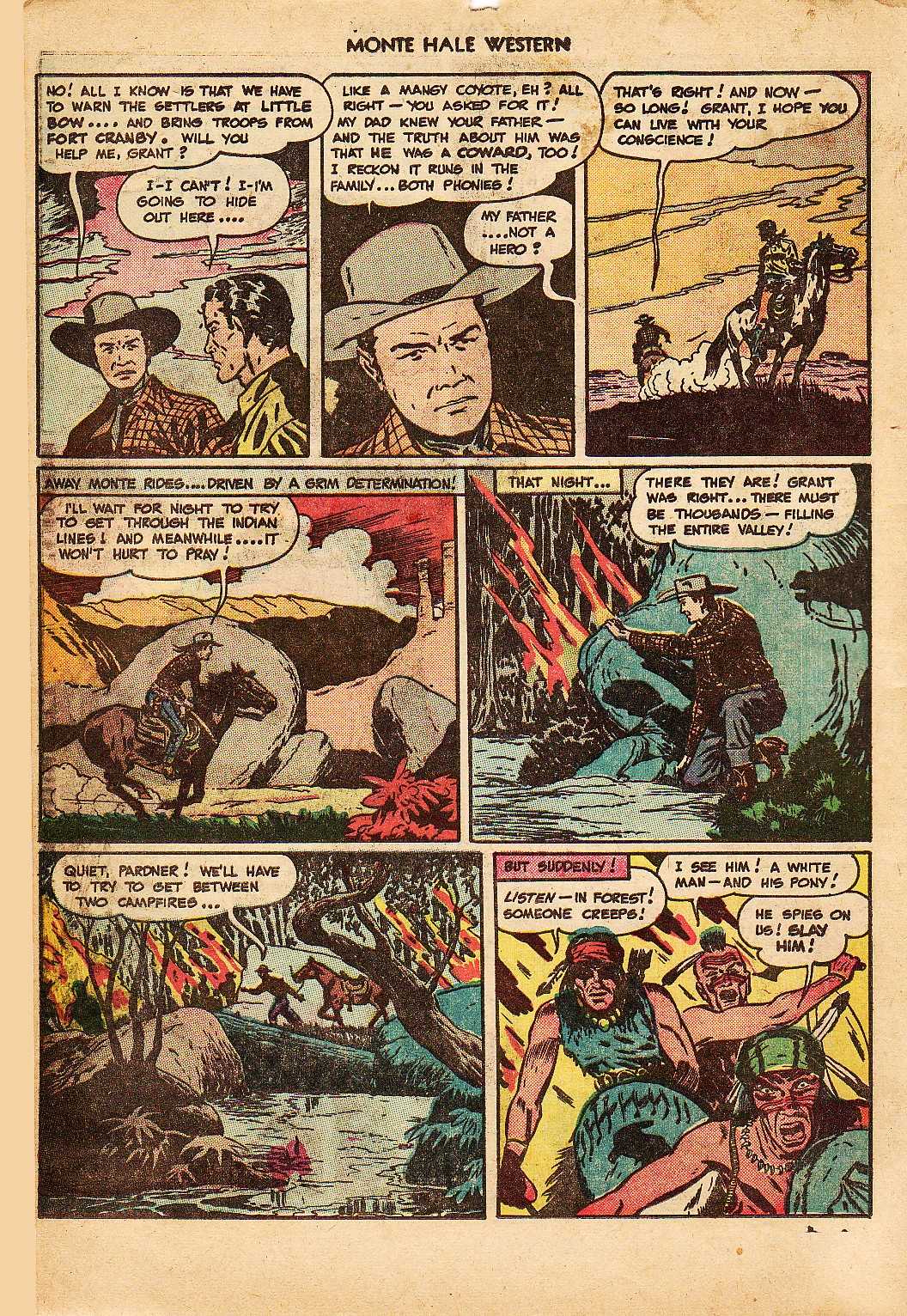 Read online Monte Hale Western comic -  Issue #38 - 5