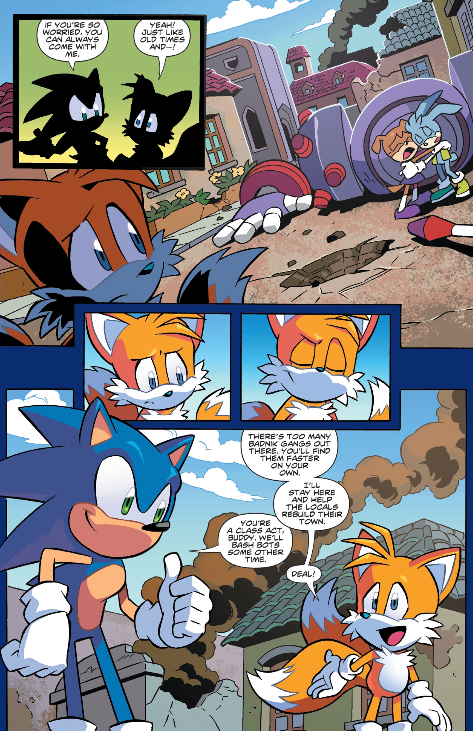Read online Sonic the Hedgehog: Sonic & Tails: Best Buds Forever comic -  Issue # TPB - 24