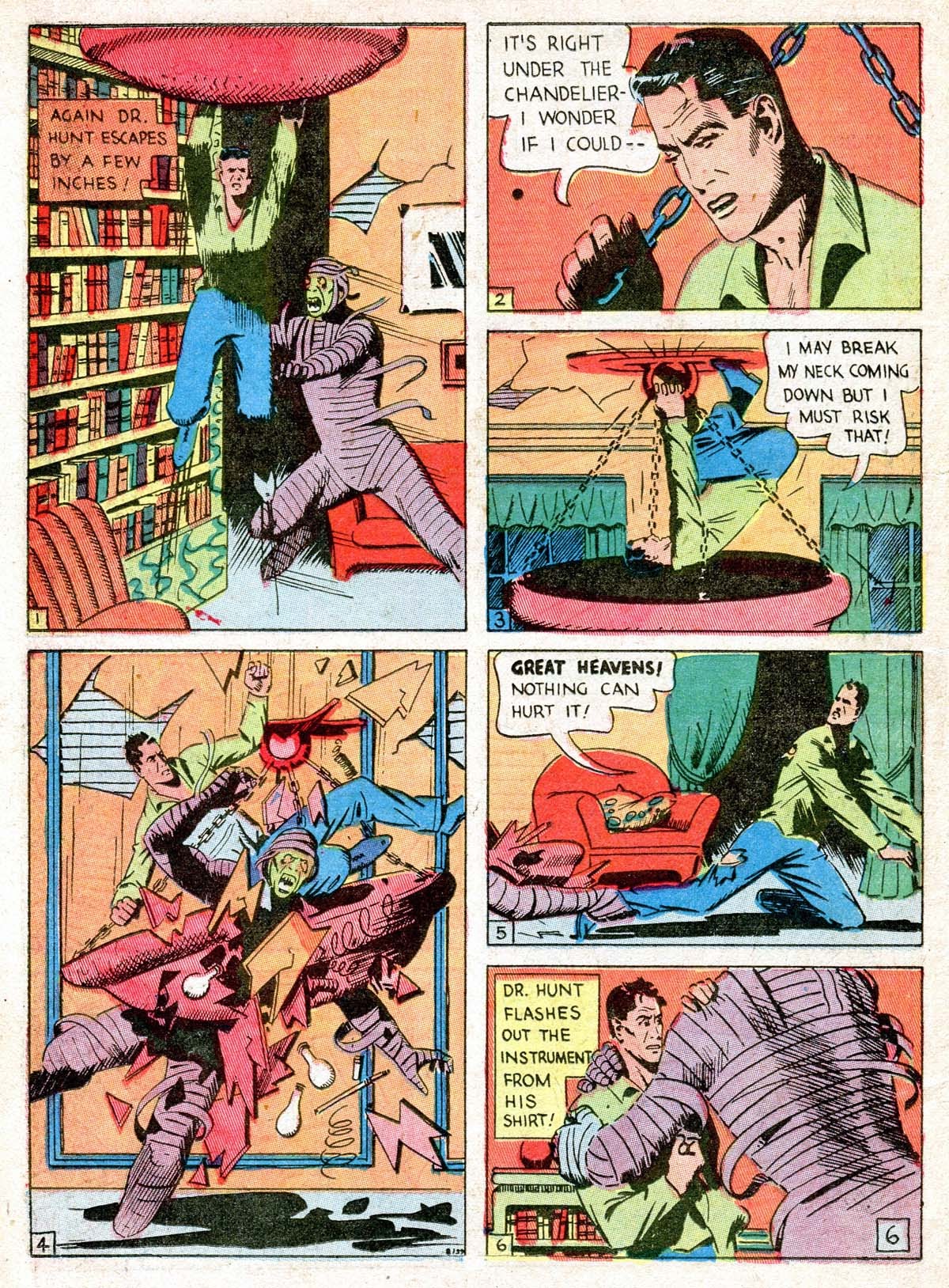 Read online Masked Marvel comic -  Issue #2 - 58