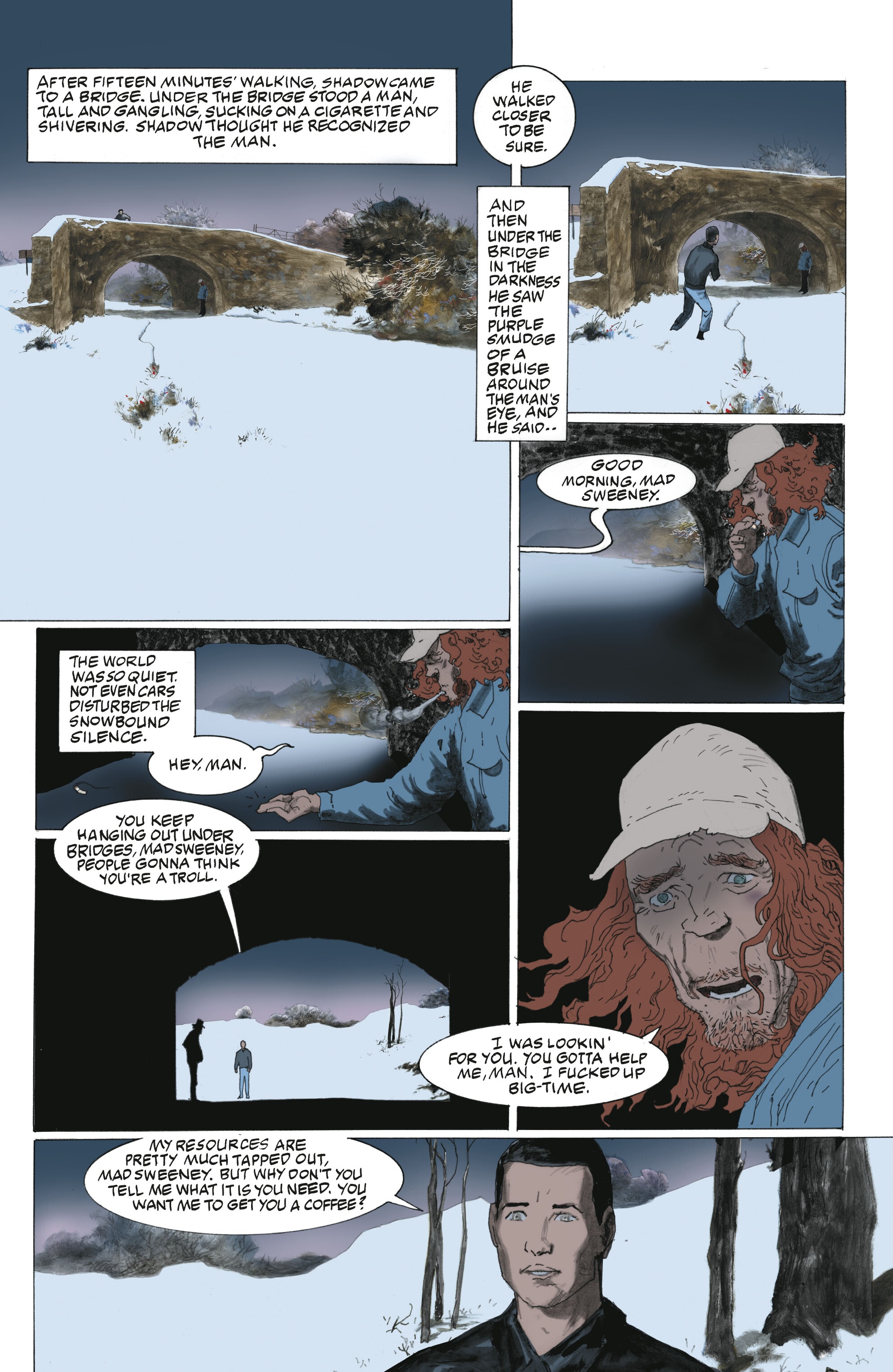 Read online The Complete American Gods comic -  Issue # TPB (Part 3) - 13