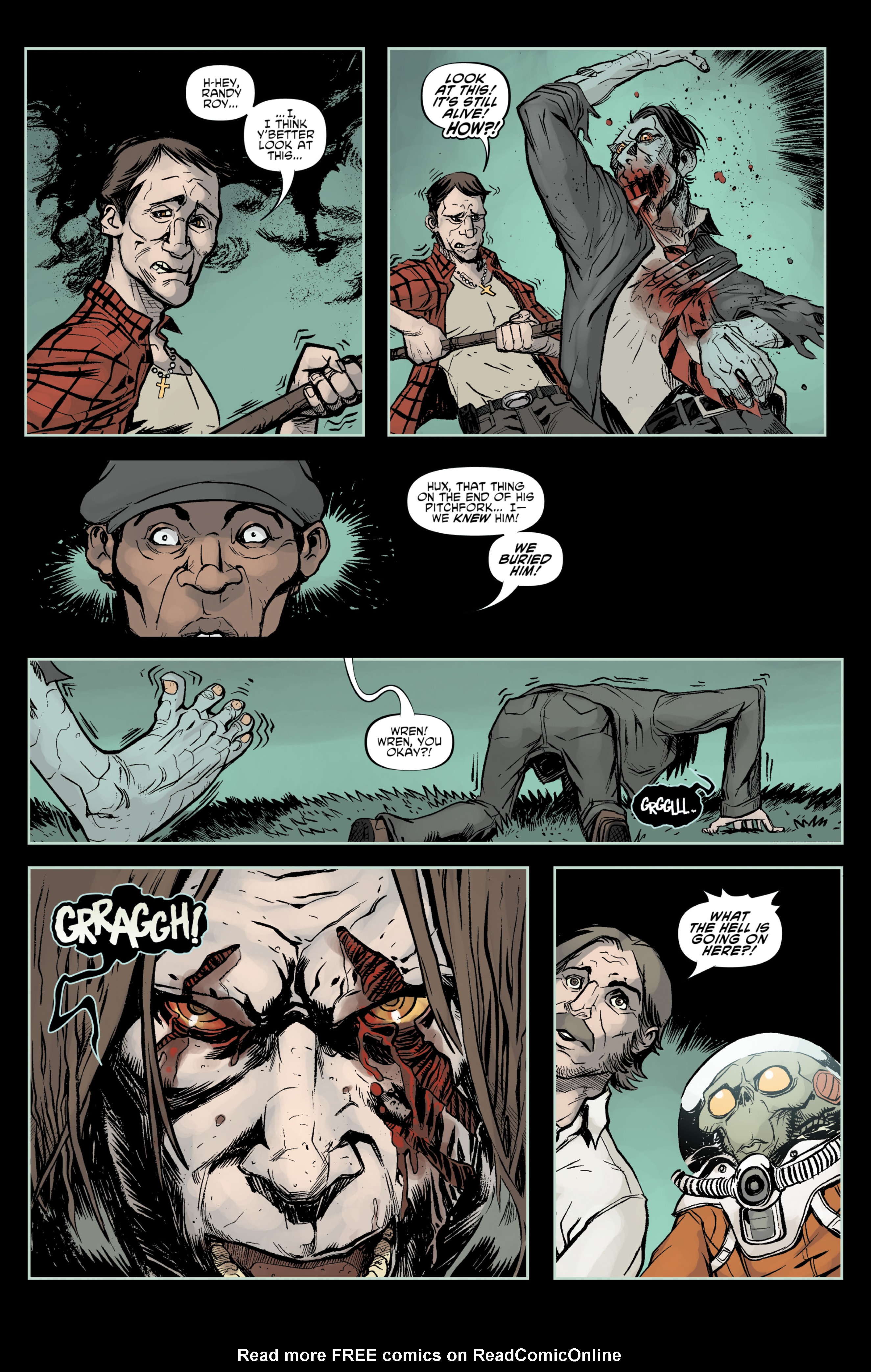 Read online The Colonized: Zombies vs. Aliens comic -  Issue # TPB - 25