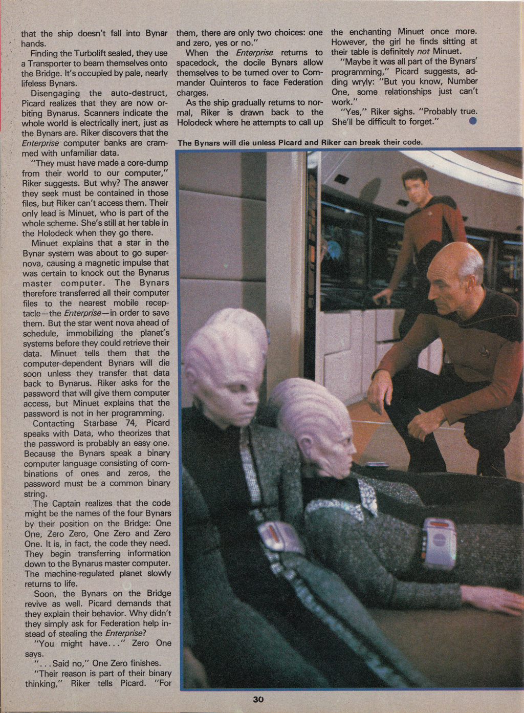 Read online Star Trek The Next Generation (1990) comic -  Issue #4 - 30