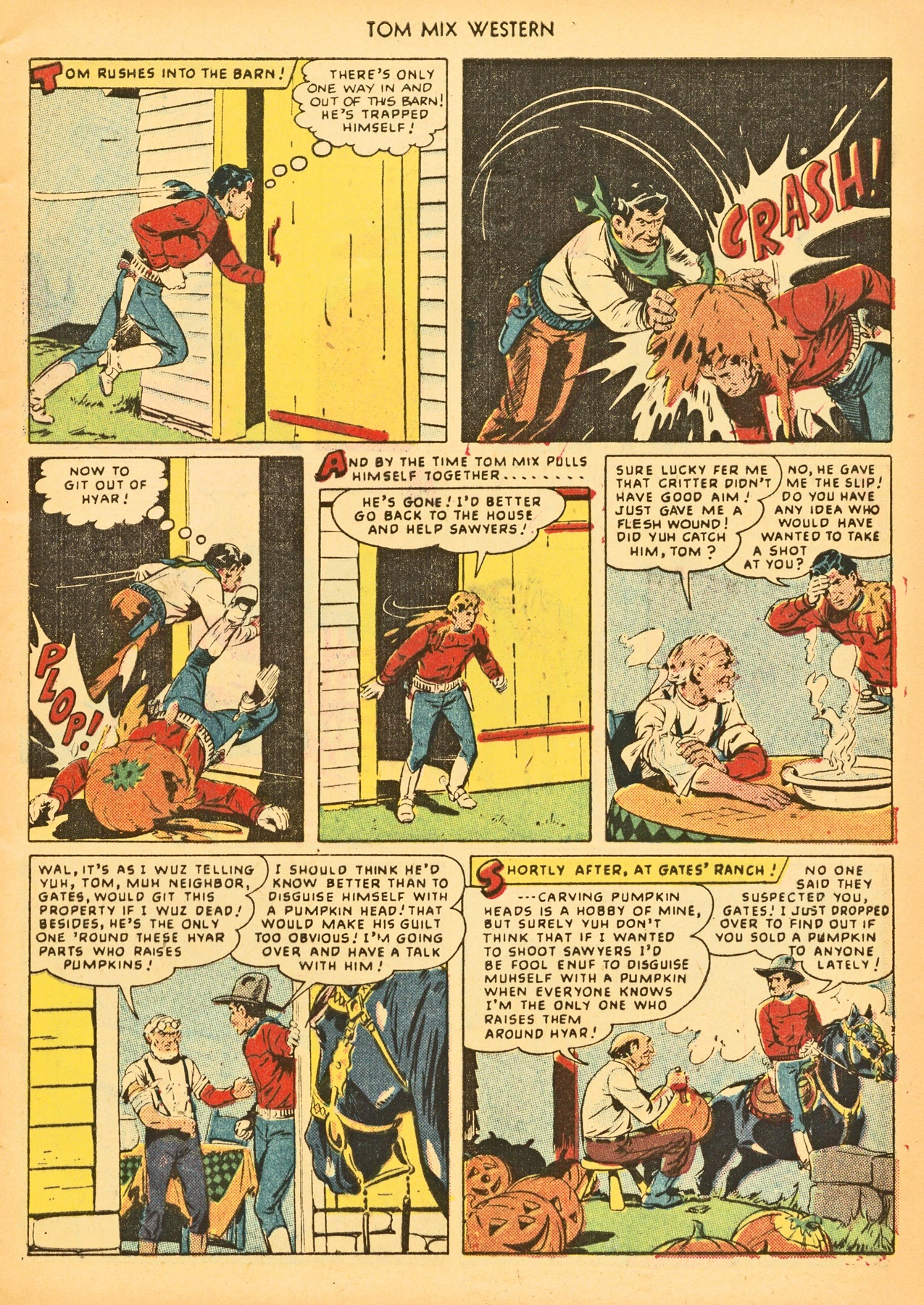 Read online Tom Mix Western (1948) comic -  Issue #21 - 5