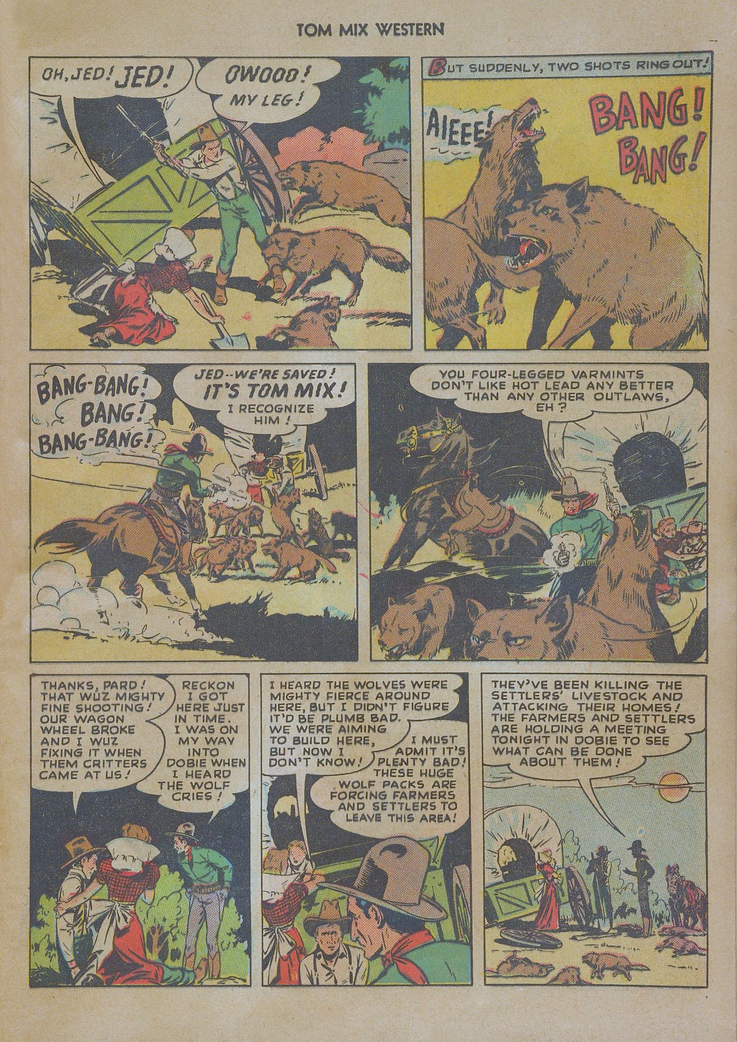 Read online Tom Mix Western (1948) comic -  Issue #13 - 5