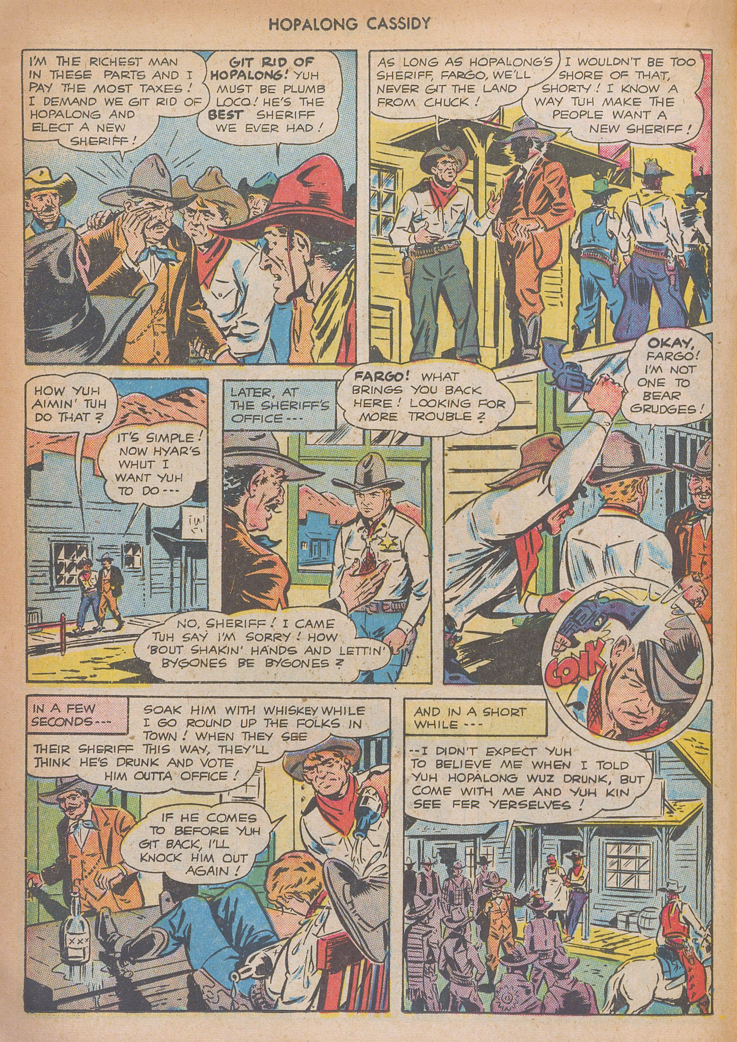 Read online Hopalong Cassidy comic -  Issue #9 - 20