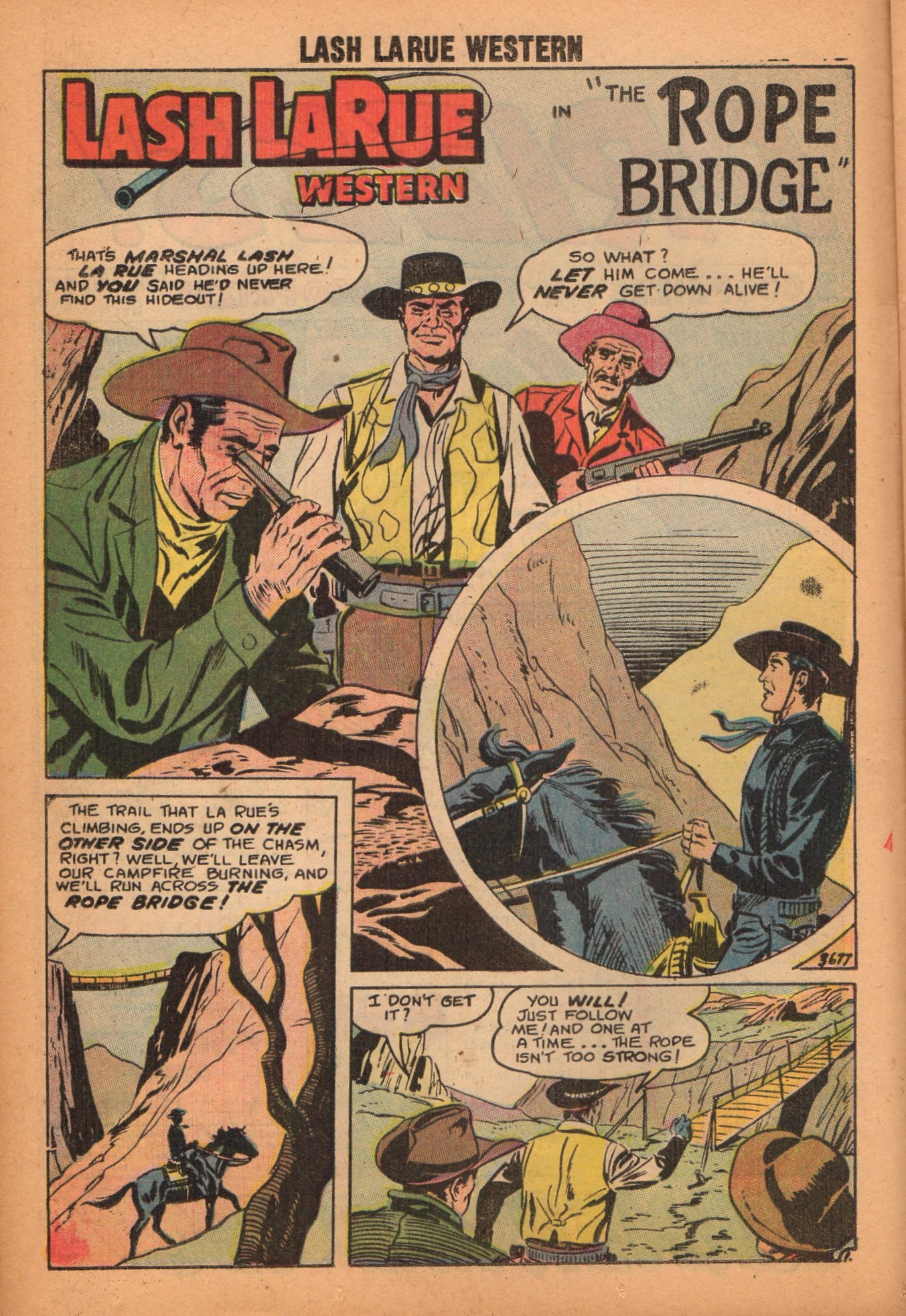 Read online Lash Larue Western (1949) comic -  Issue #71 - 13