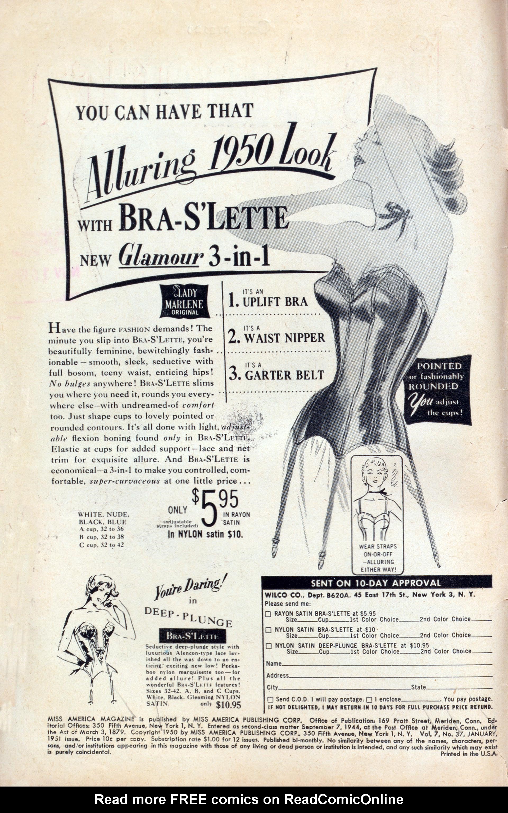 Read online Miss America comic -  Issue #37 - 2