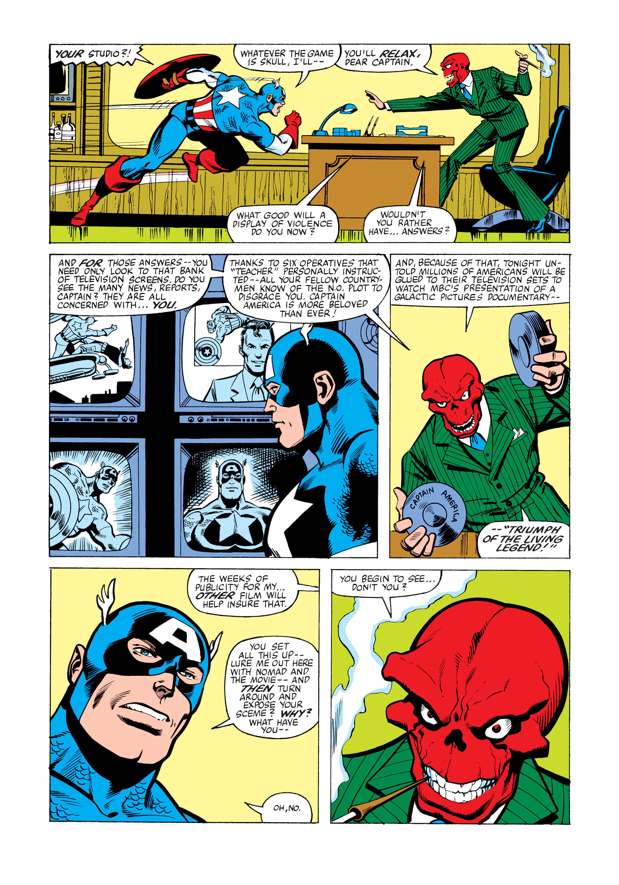 Read online Marvel Masterworks: Captain America comic -  Issue # TPB 15 (Part 1) - 69