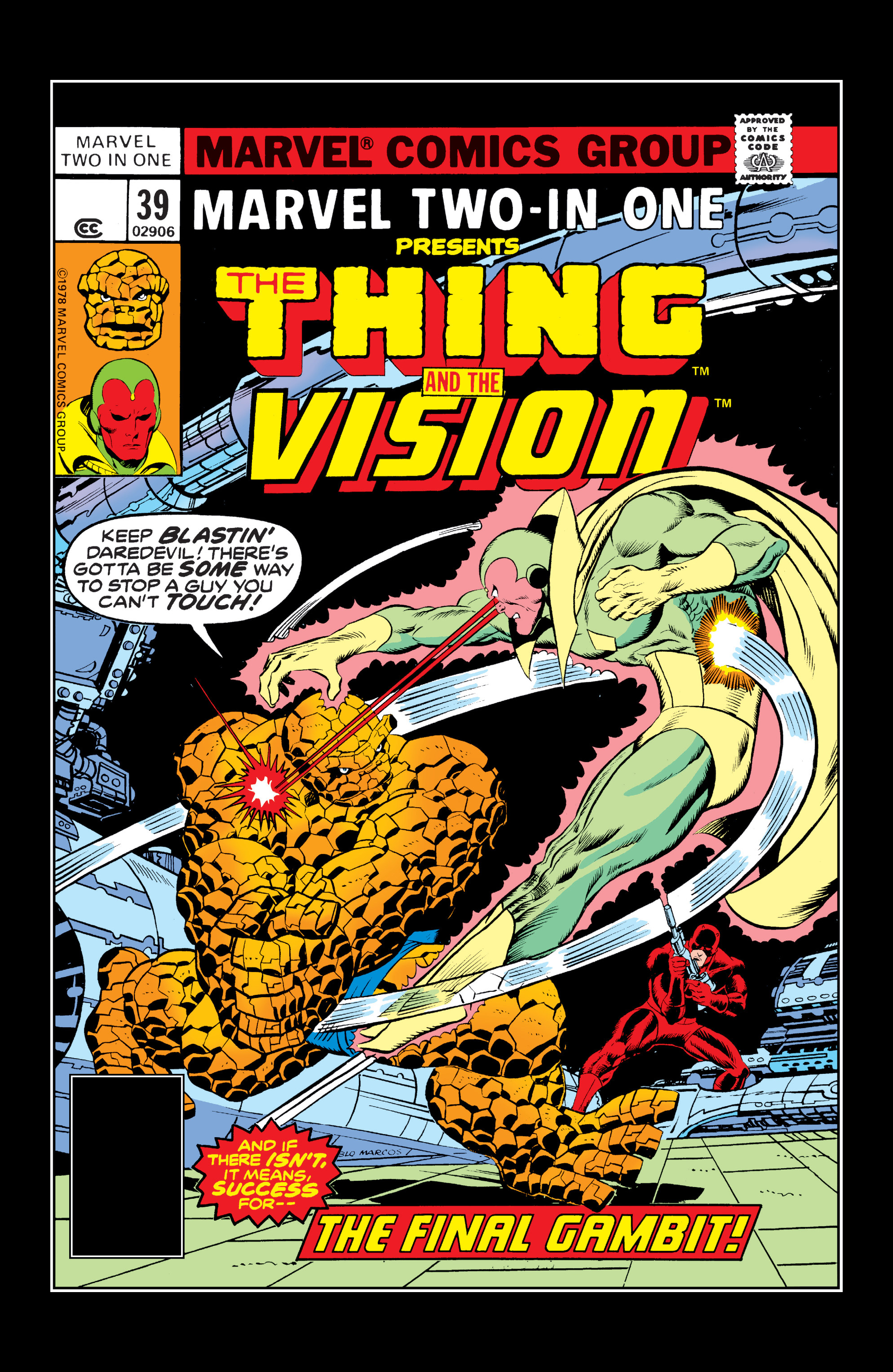 Read online Marvel Two-In-One comic -  Issue #39 - 1