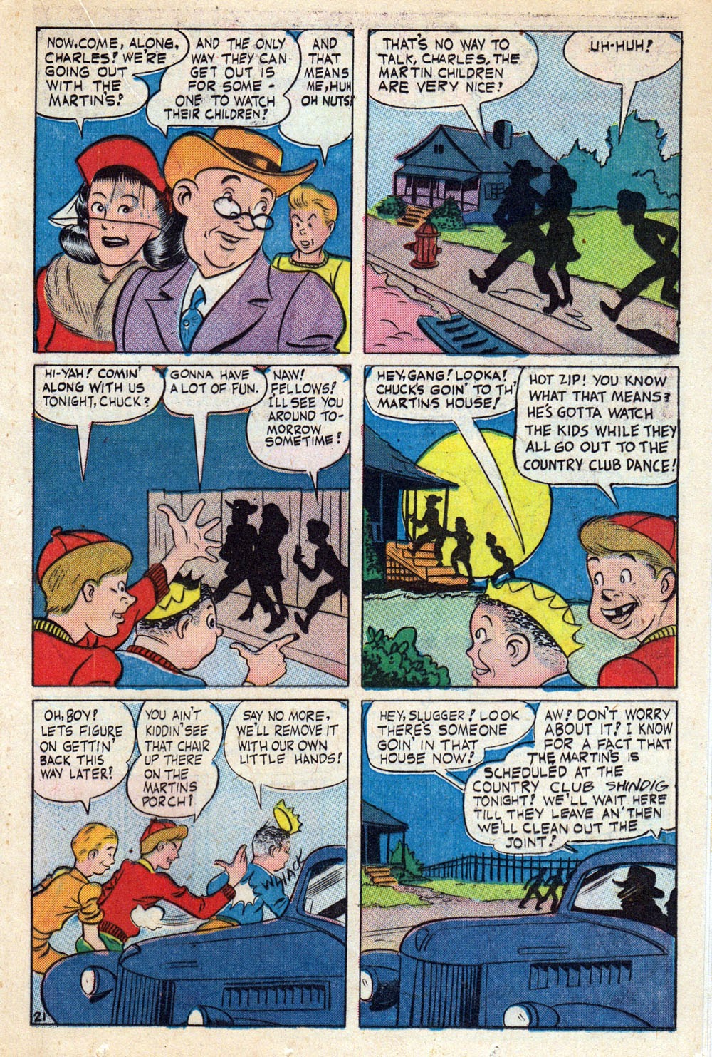 Read online Super-Mystery Comics comic -  Issue #23 - 23