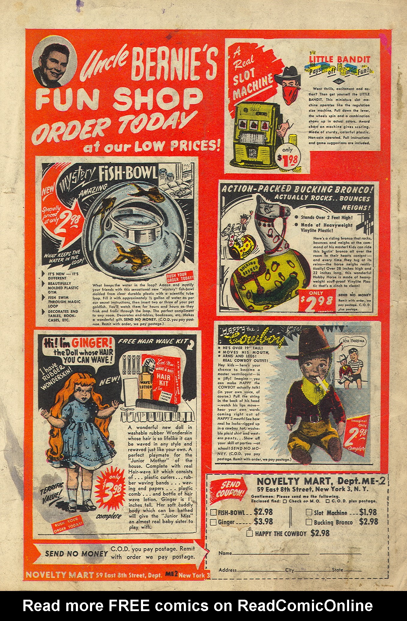 Read online Straight Arrow comic -  Issue #25 - 36