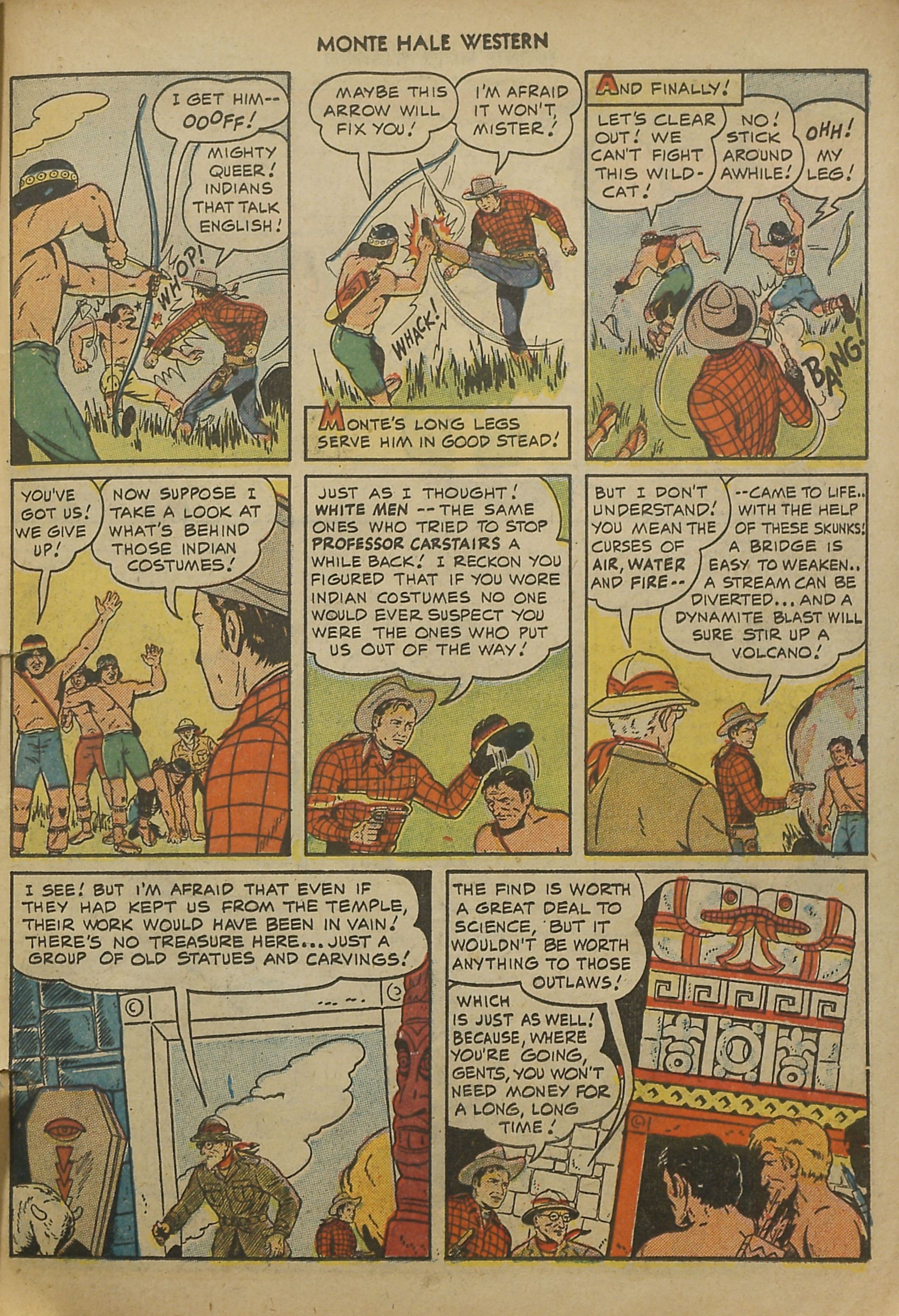 Read online Monte Hale Western comic -  Issue #45 - 24