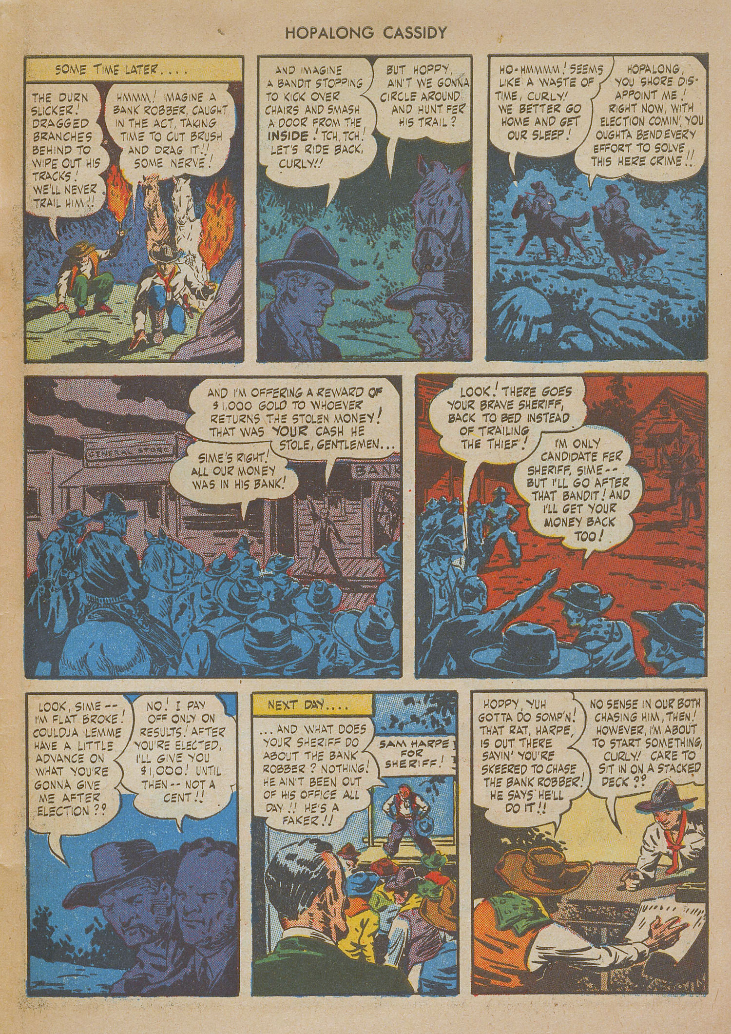 Read online Hopalong Cassidy comic -  Issue #2 - 63