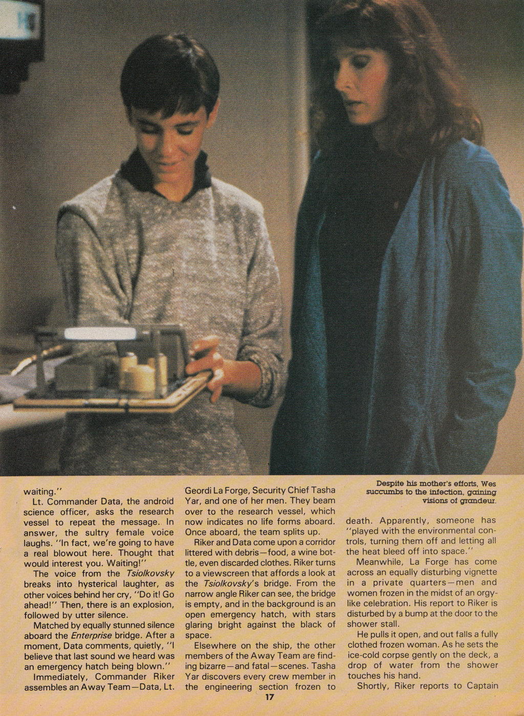 Read online Star Trek The Next Generation (1990) comic -  Issue #14 - 17