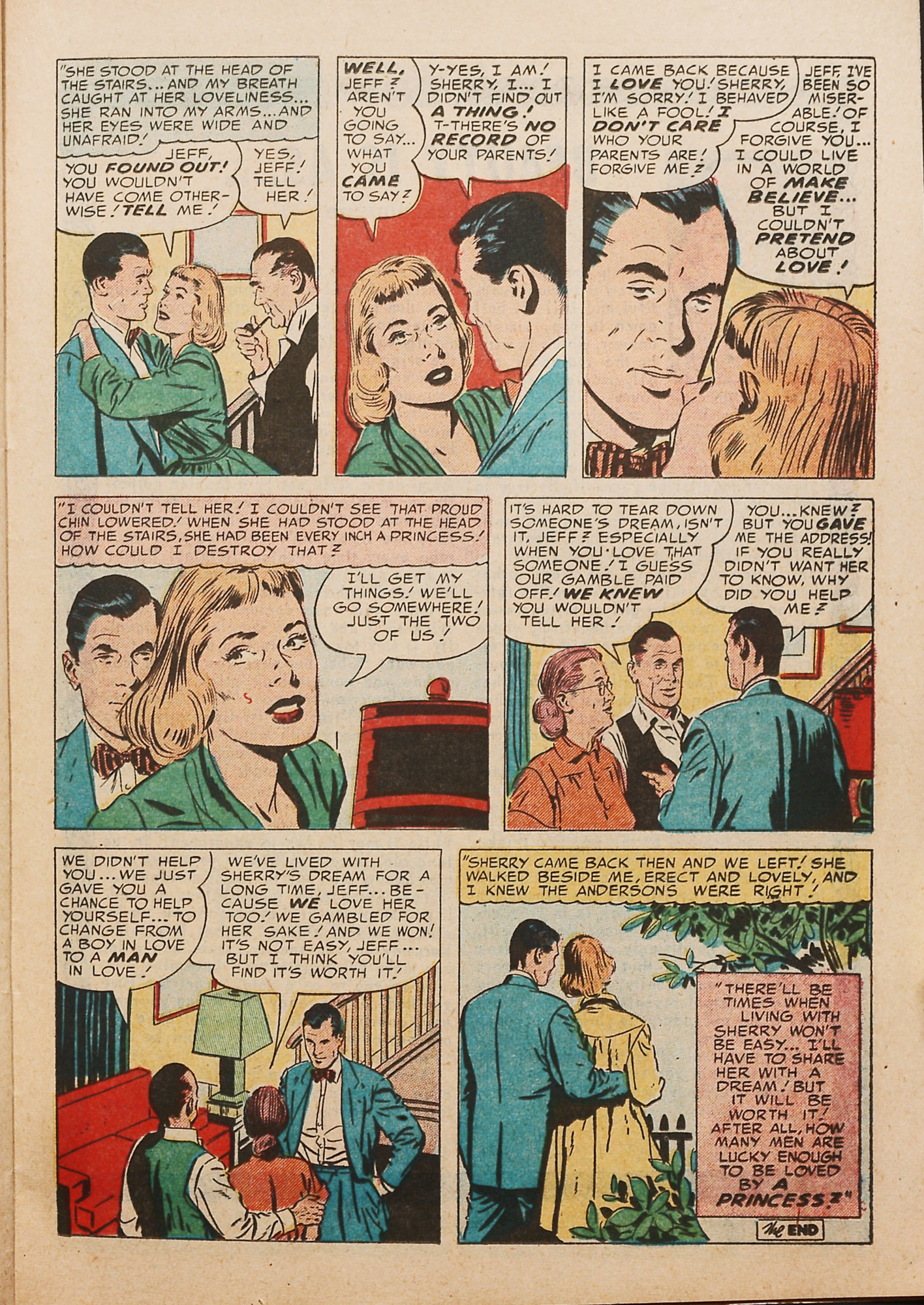 Read online Young Love (1949) comic -  Issue #48 - 25