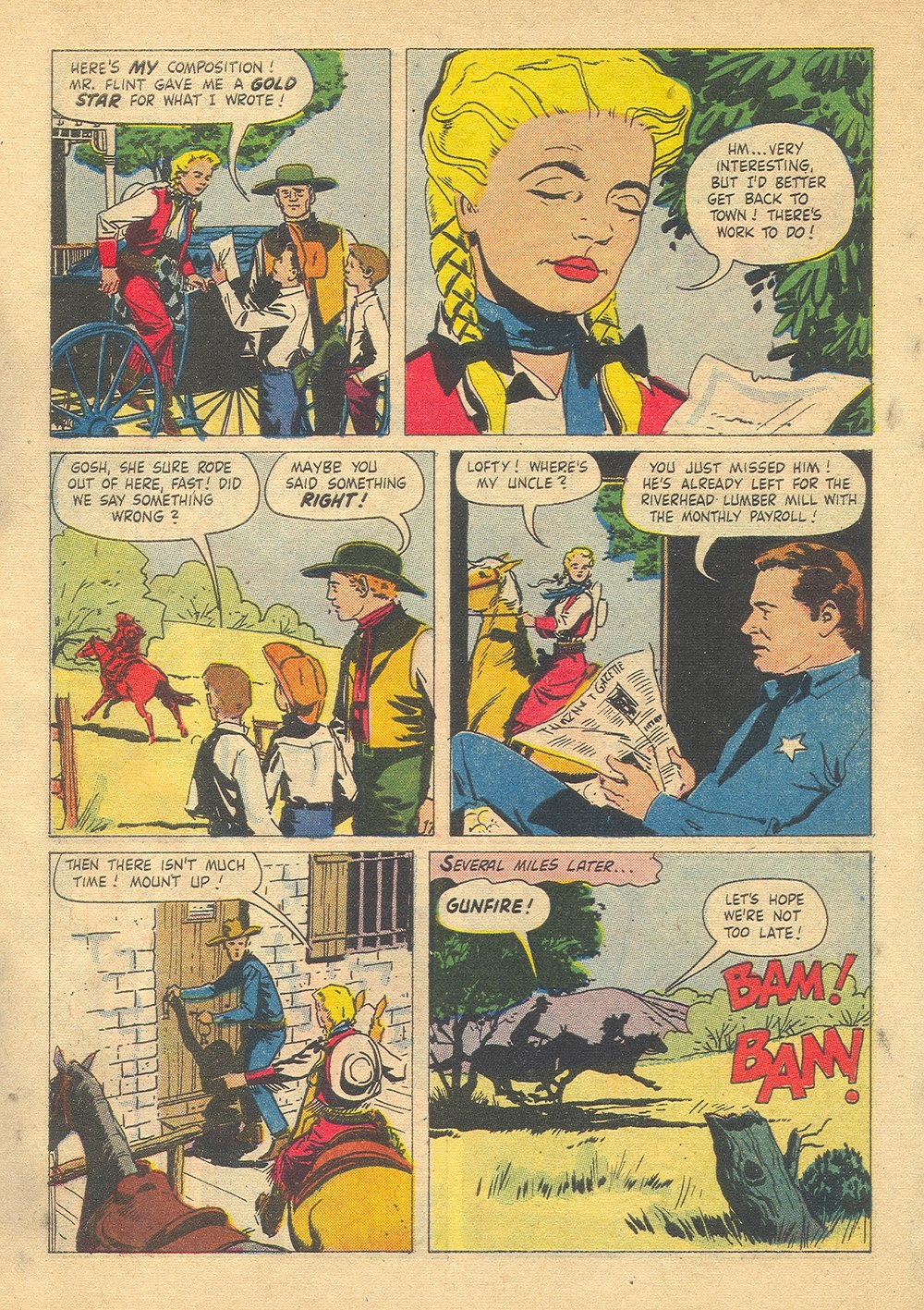 Read online Annie Oakley & Tagg comic -  Issue #15 - 31