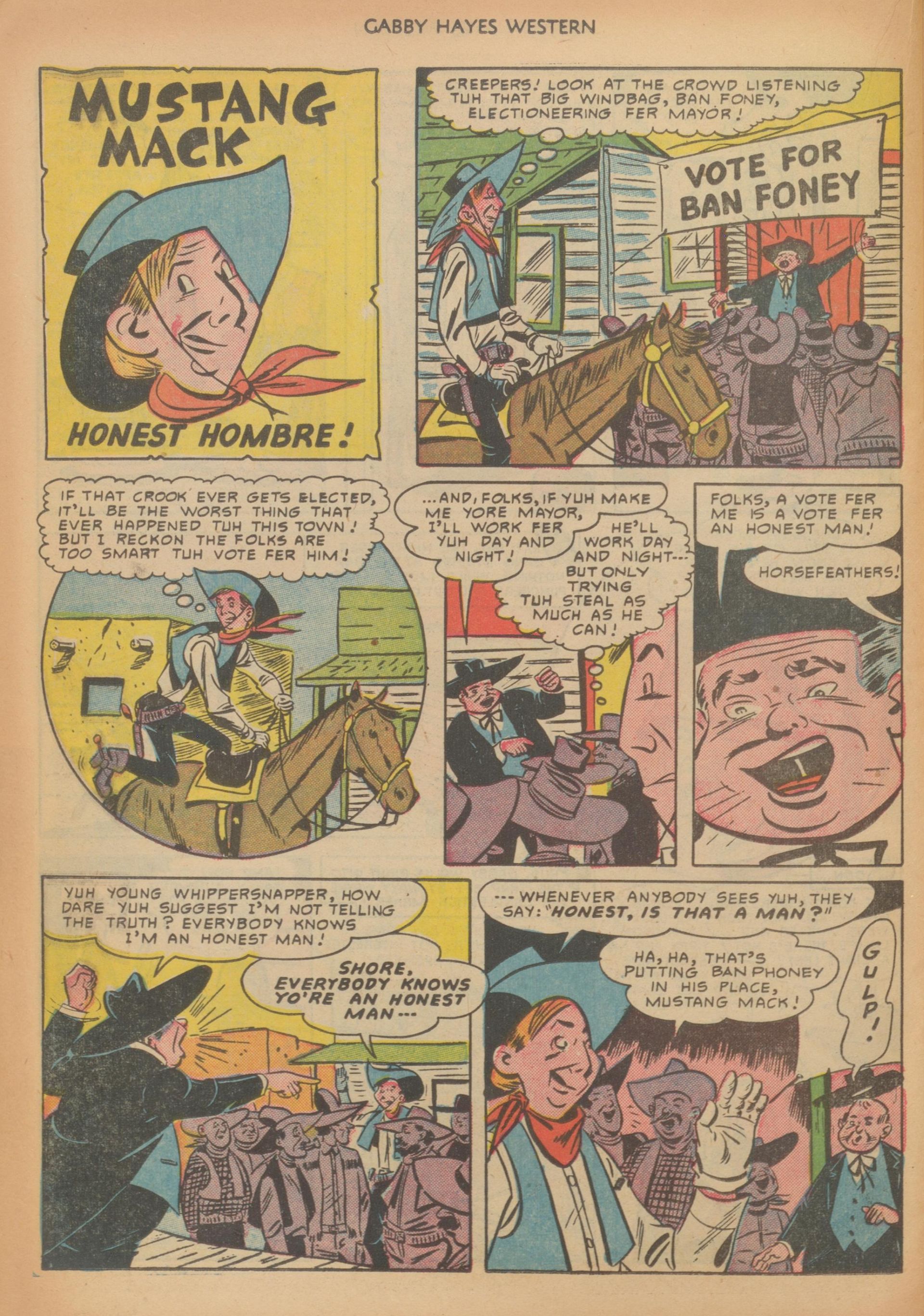 Read online Gabby Hayes Western comic -  Issue #30 - 22